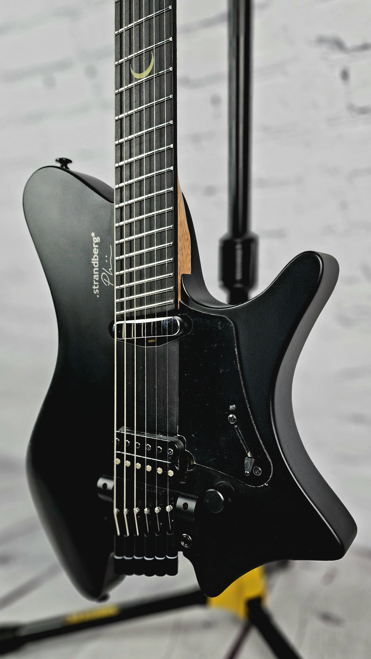 Strandberg Salen NX 6 Plini Edition 6 String Electric Guitar Black Satin