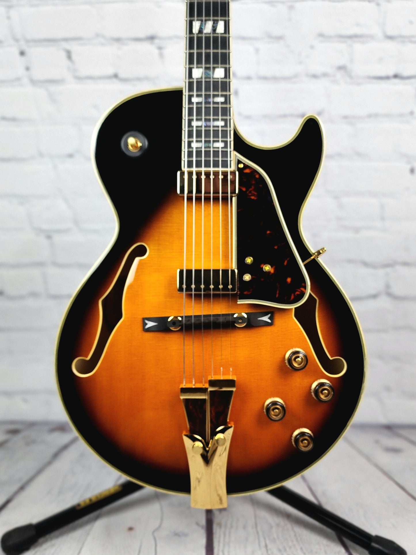 Ibanez GB10SE BS George Benson Semi-Hollow Electric Guitar Brown Sunburst