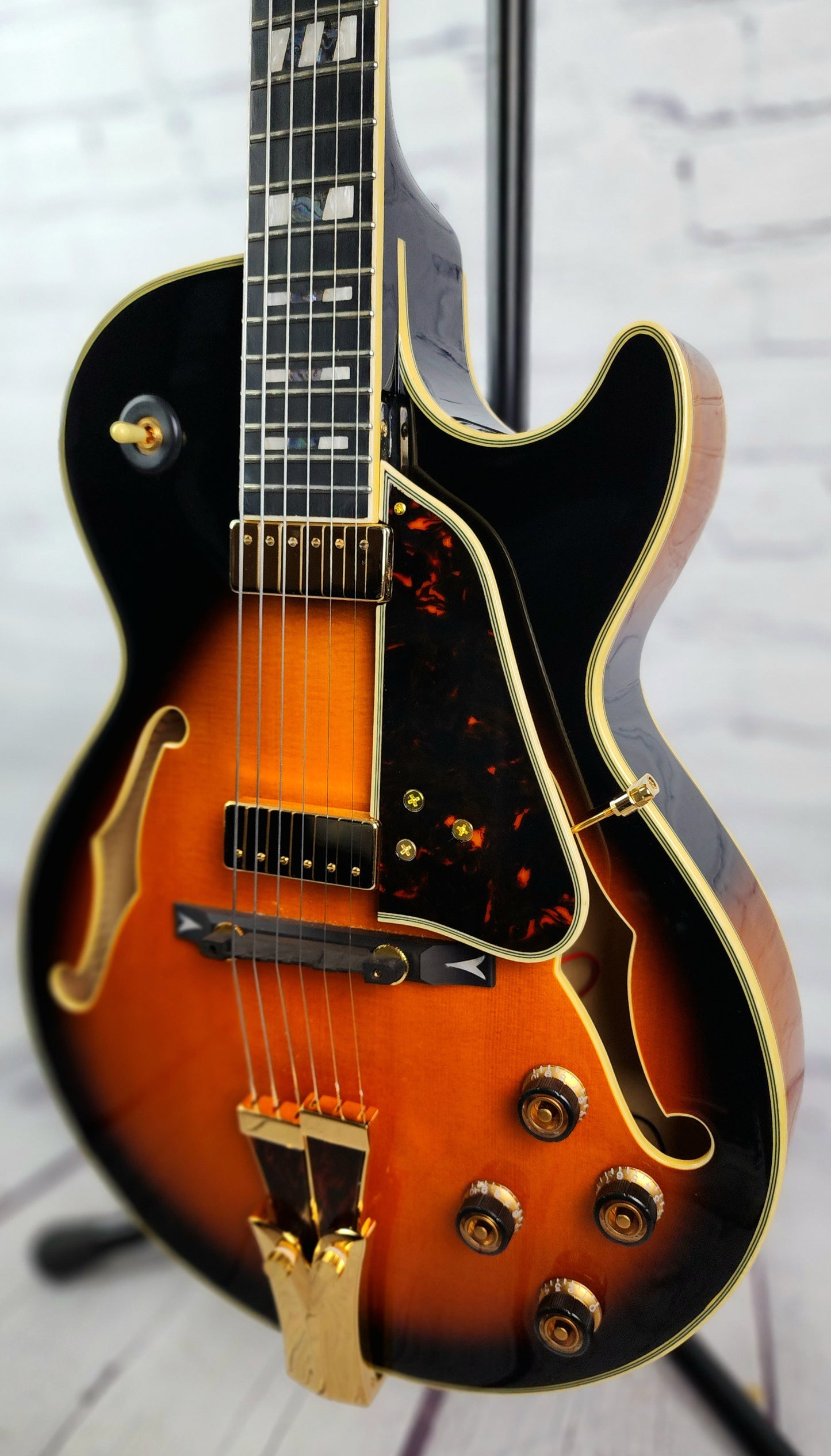 Ibanez GB10SE BS George Benson Semi-Hollow Electric Guitar Brown Sunburst