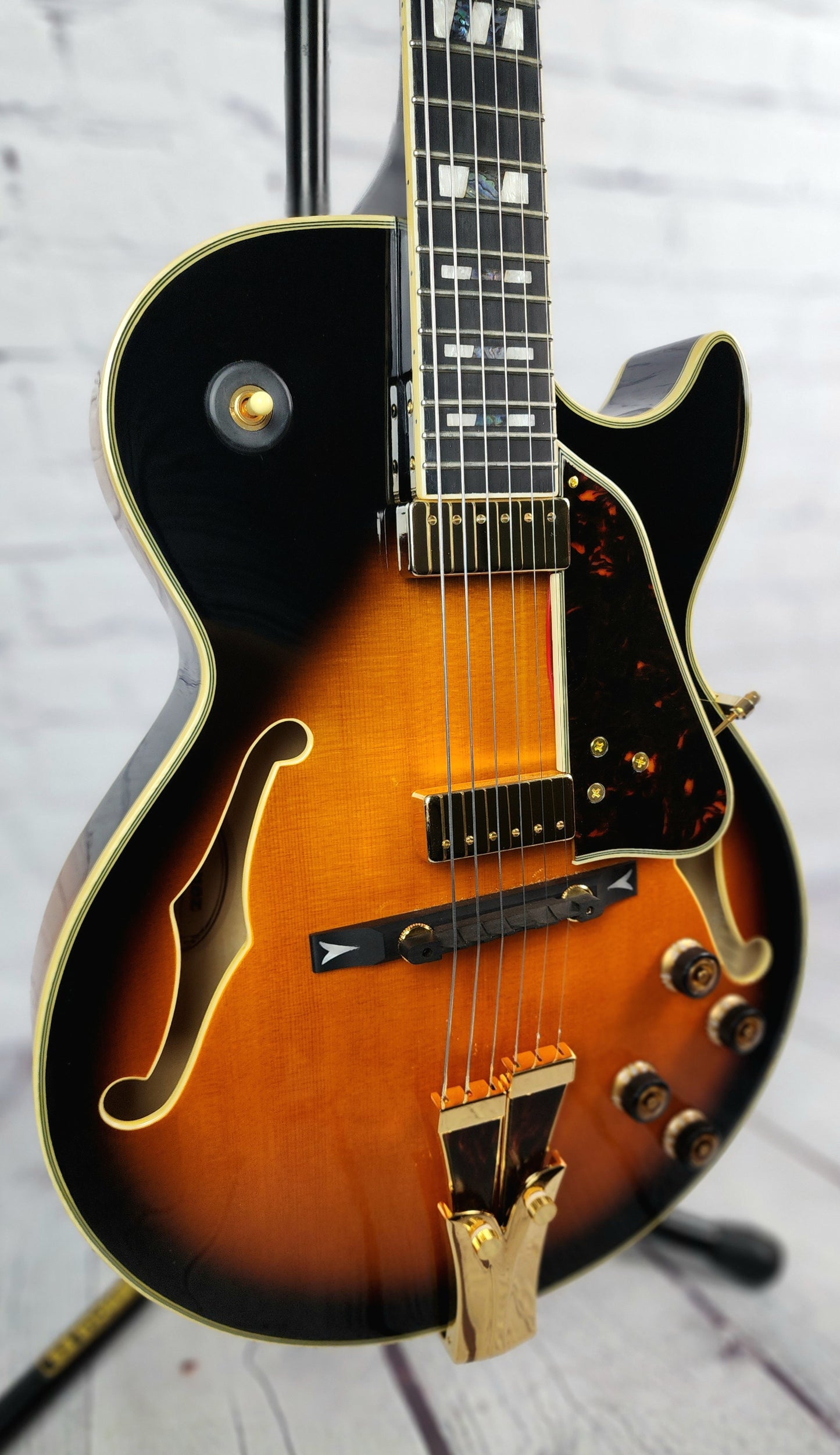 Ibanez GB10SE BS George Benson Semi-Hollow Electric Guitar Brown Sunburst