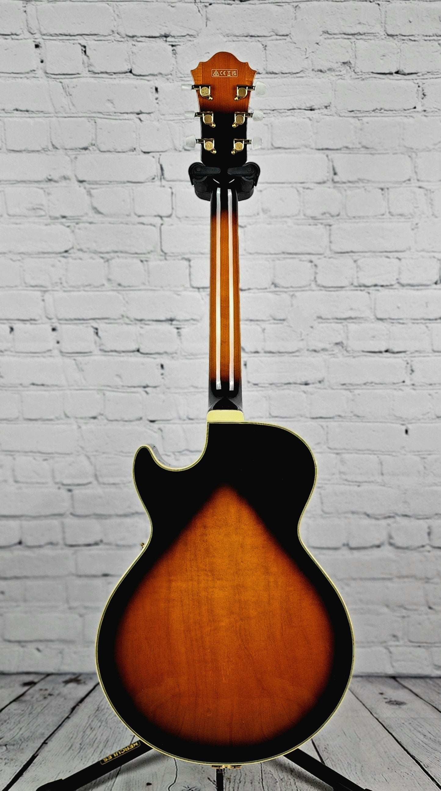 Ibanez GB10SE BS George Benson Semi-Hollow Electric Guitar Brown Sunburst