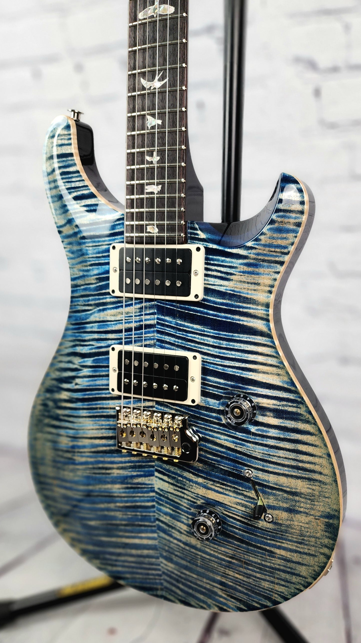 Paul Reed Smith PRS Custom 24 Core Electric Guitar Faded Whale Blue