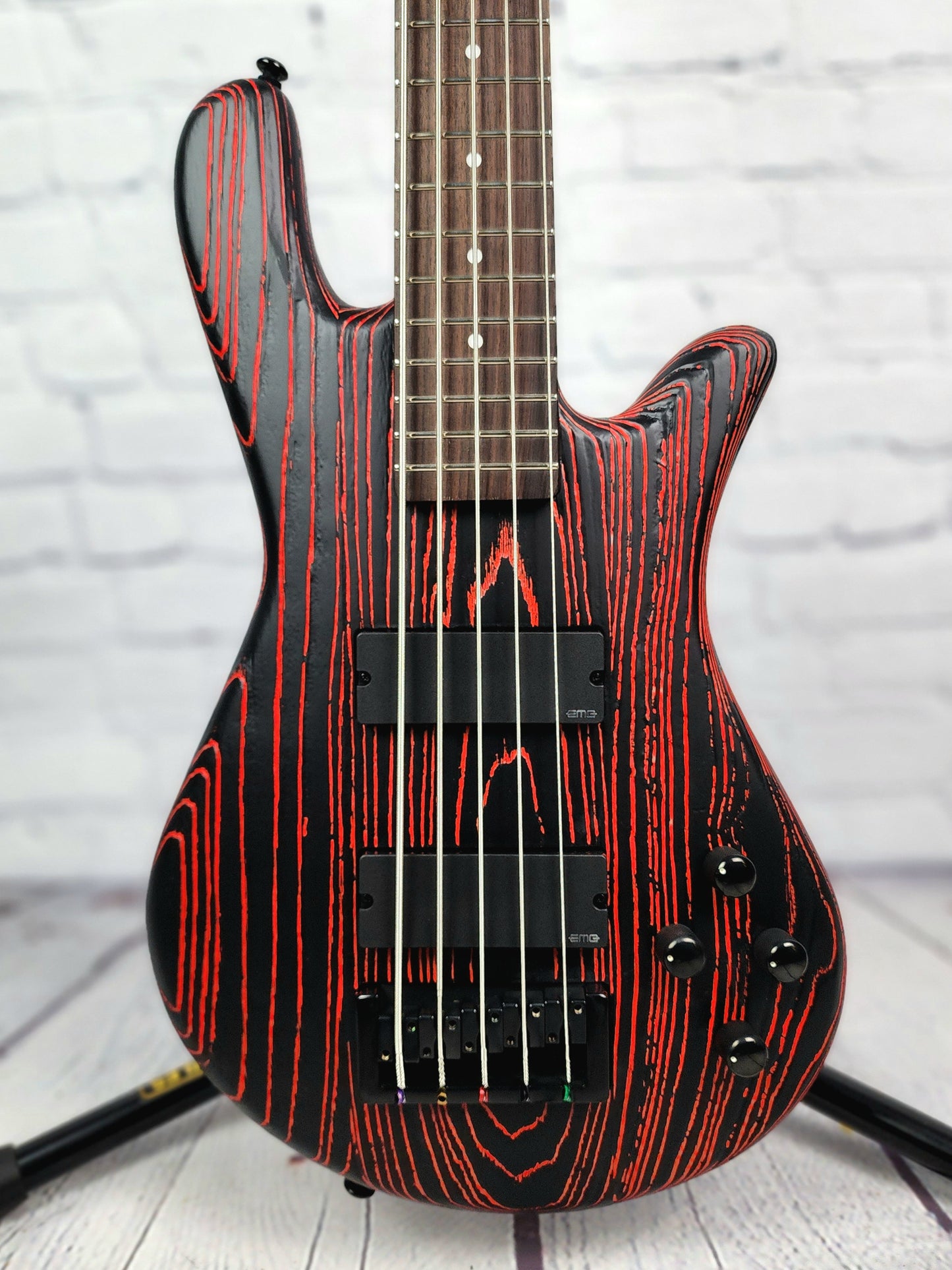 Spector NS Pulse 5 String Bass Cinder Red