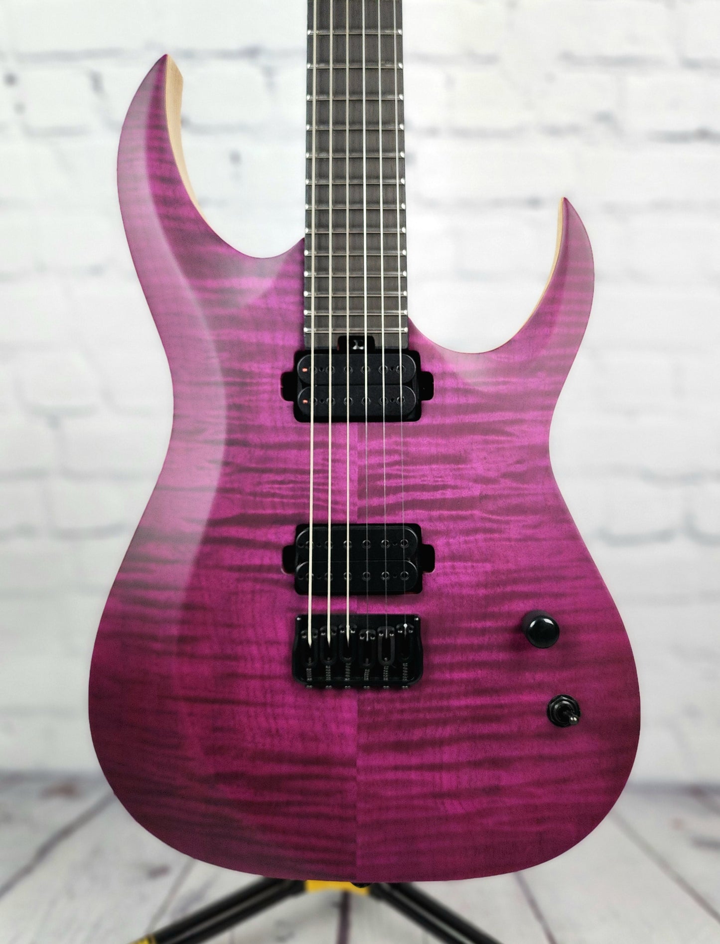 DEMO Schecter Guitars John Browne TAO 6 String Electric Guitar Satin Trans Purple