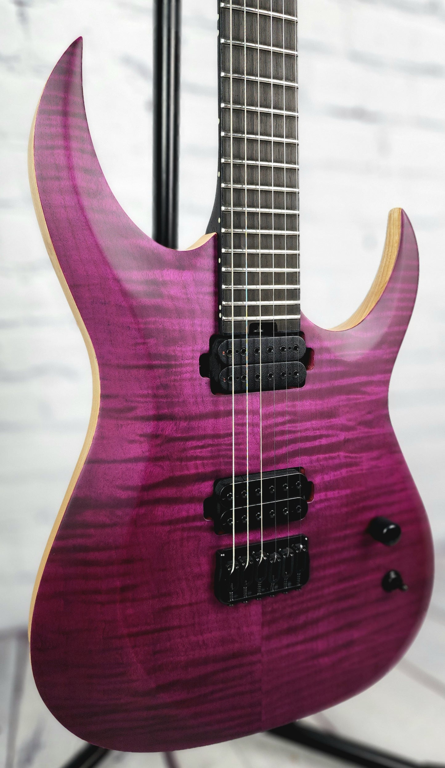 DEMO Schecter Guitars John Browne TAO 6 String Electric Guitar Satin Trans Purple