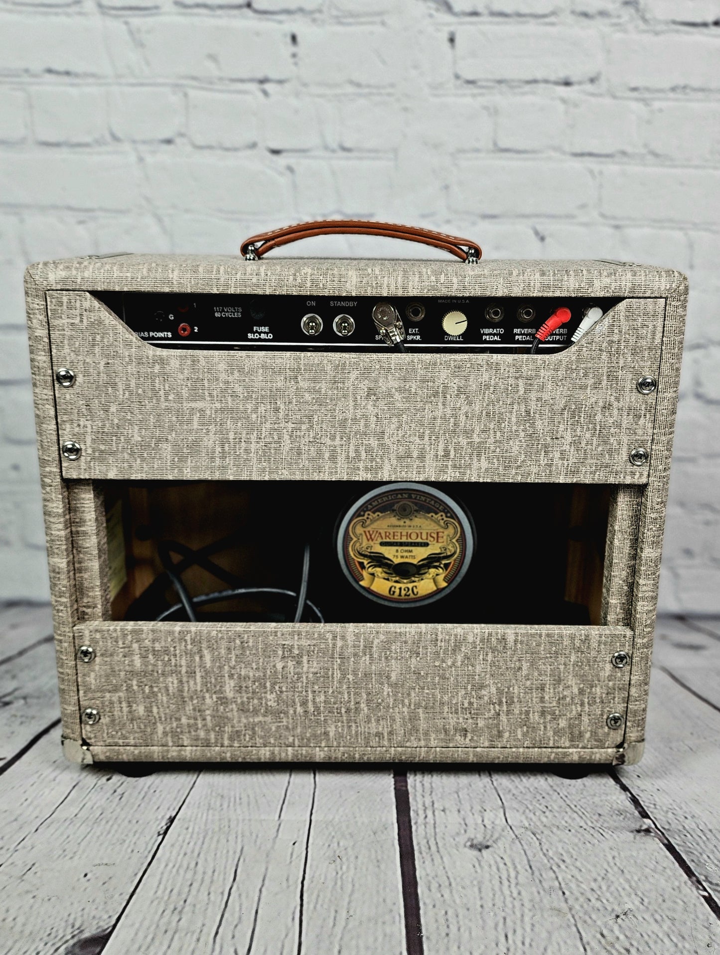 USED Vintage Sound 15 1x12 15w Tube Amplifier Combo Amp