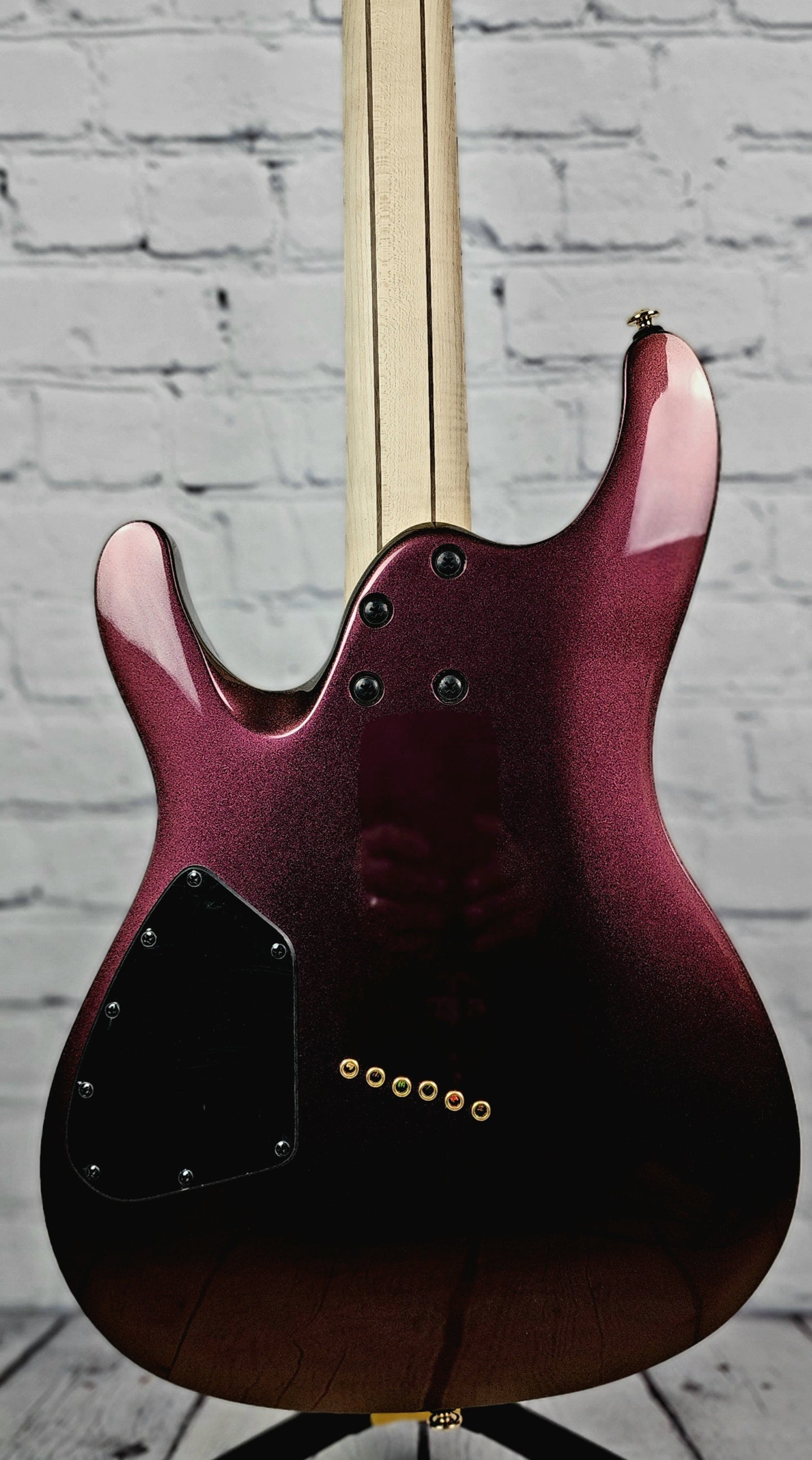 Ibanez Axe Design Lab SML721 RGC 6 String Electric Guitar Rose Gold Chameleon