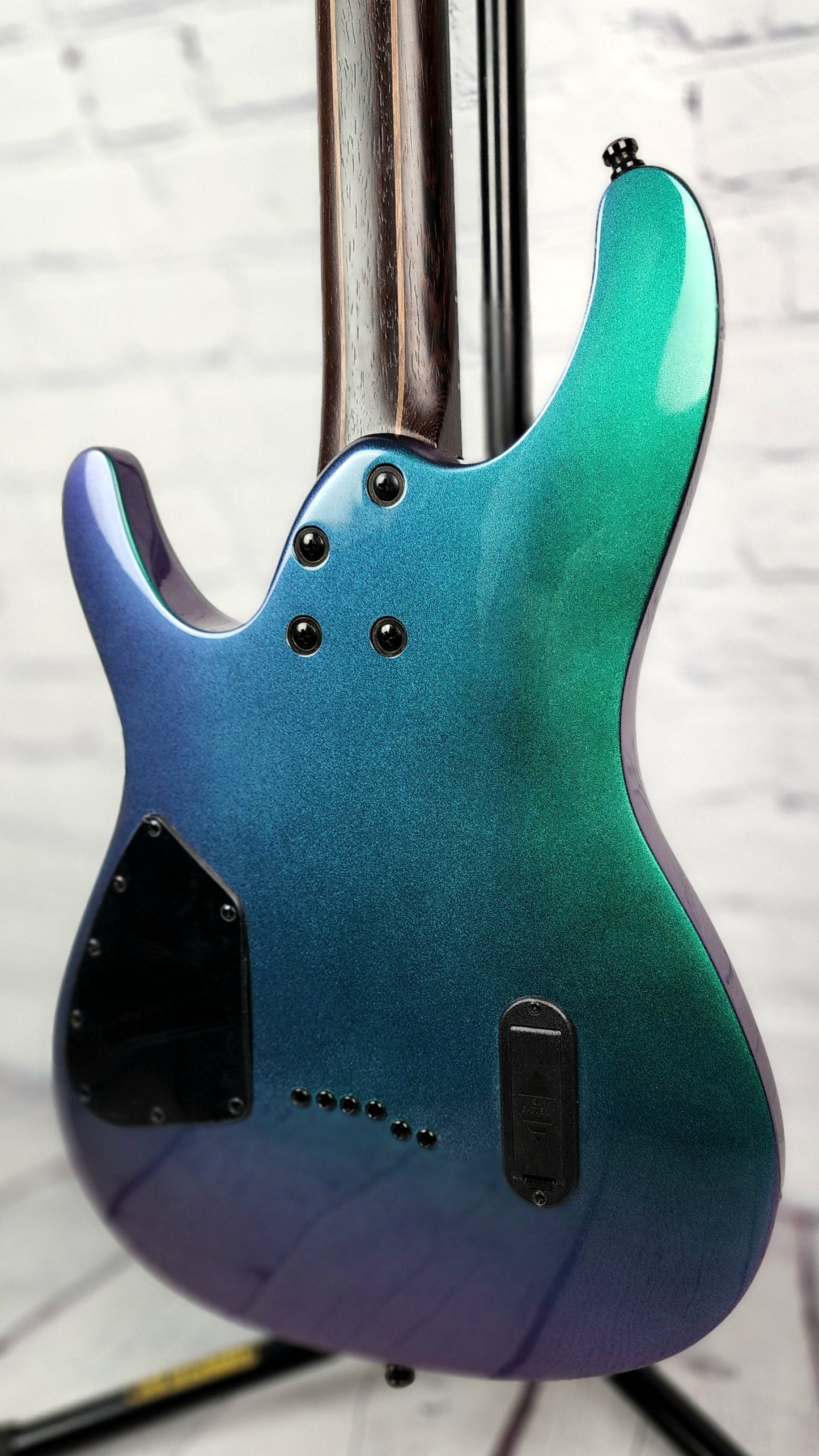 Ibanez Axion S671ALB BCM 6 String Electric Guitar Blue Chameleon Burst