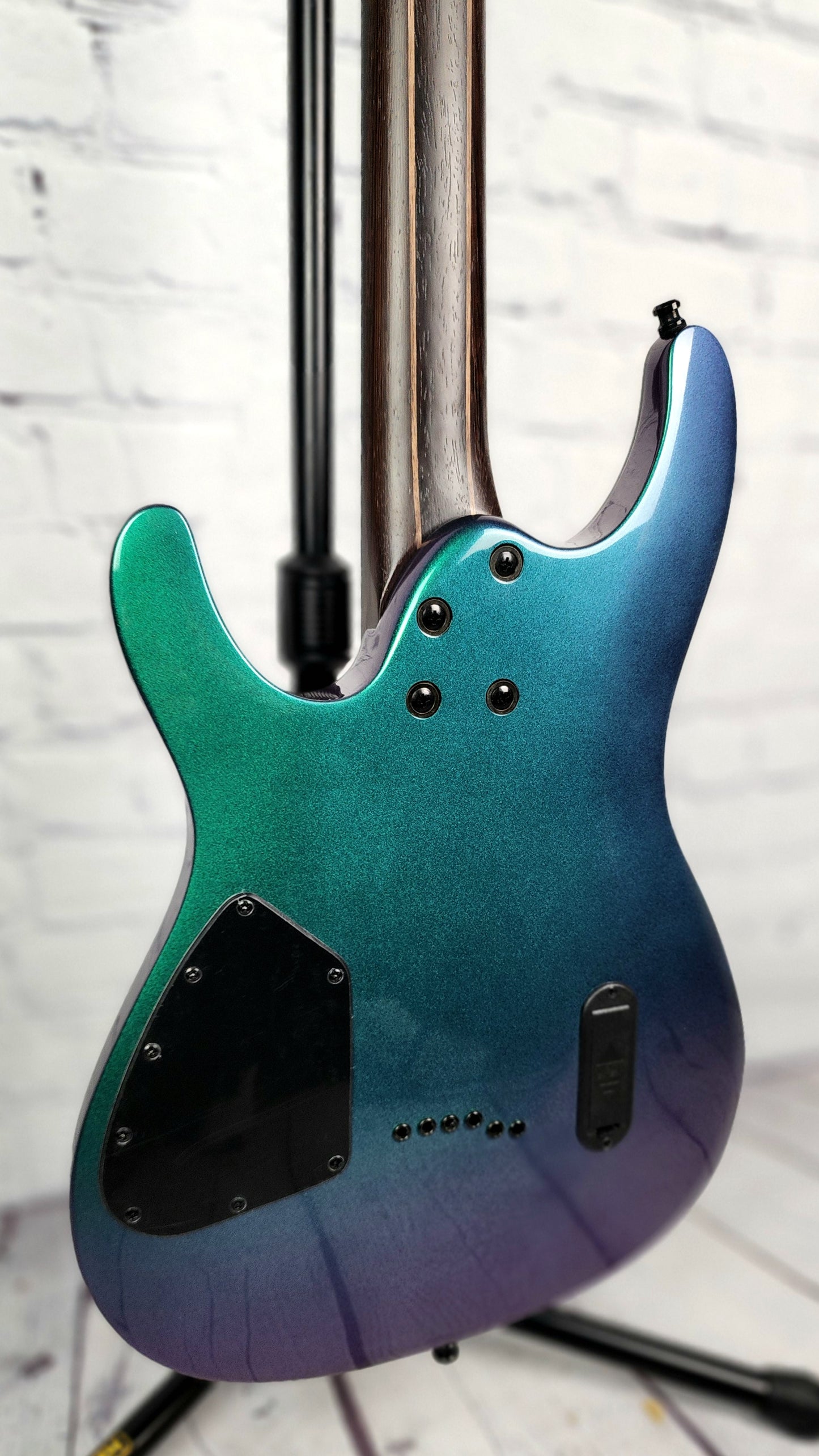 Ibanez Axion S671ALB BCM 6 String Electric Guitar Blue Chameleon Burst