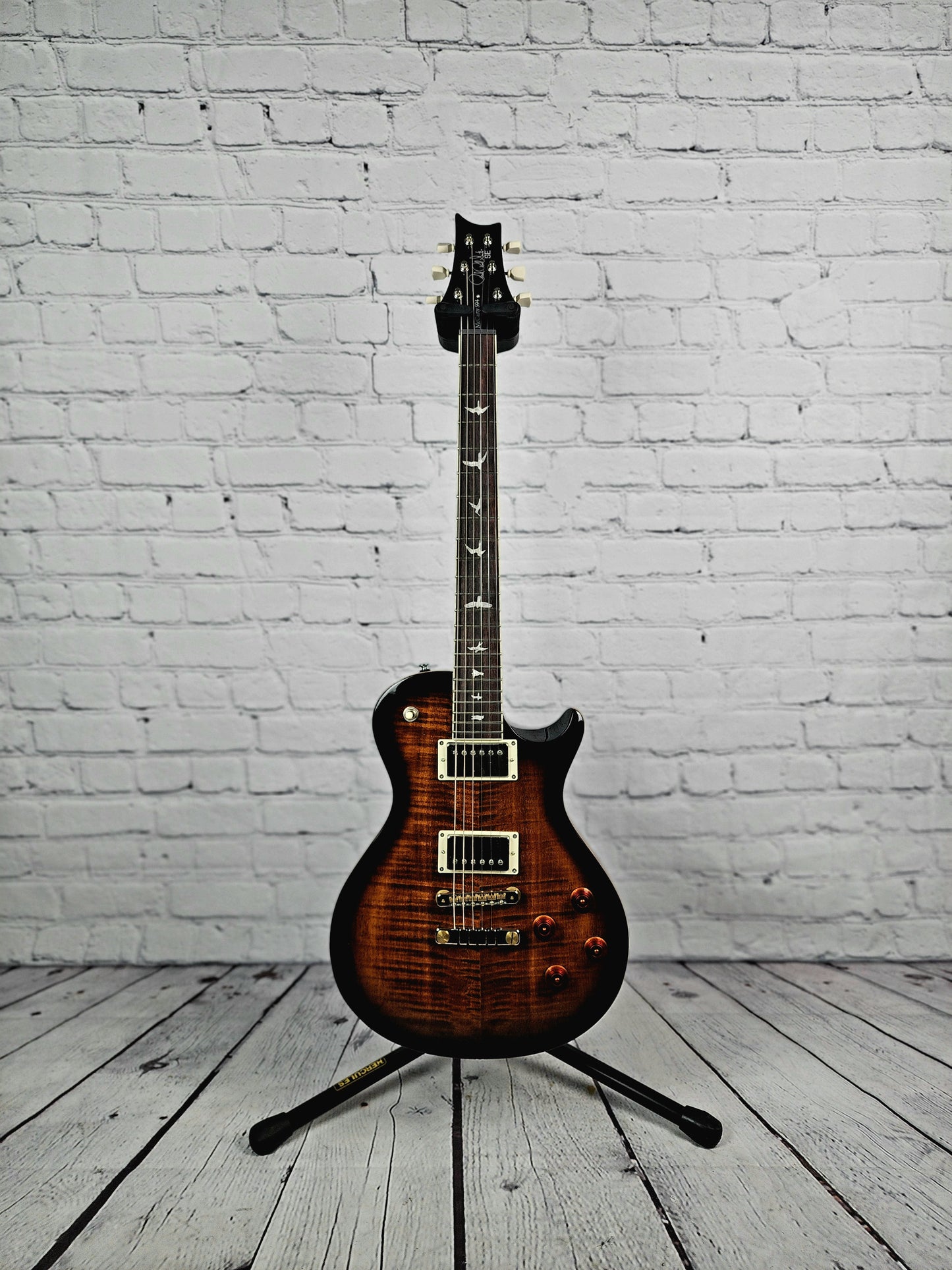 Paul Reed Smith PRS SE McCarty 594 Singlecut Electric Guitar Black Gold Burst