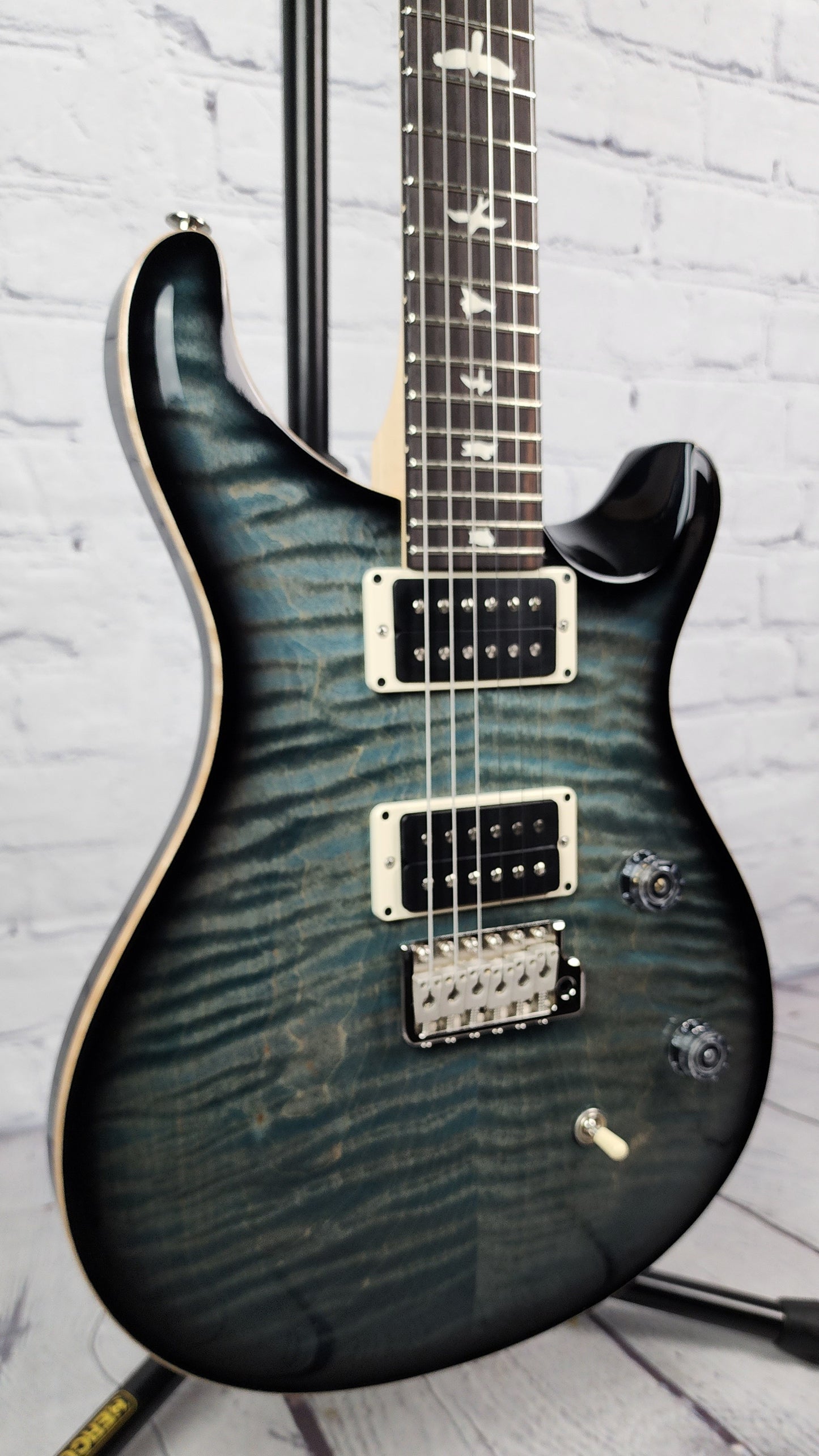 Paul Reed Smith PRS CE24 Bolt-On Electric Guitar Faded Blue Smokeburst 2023