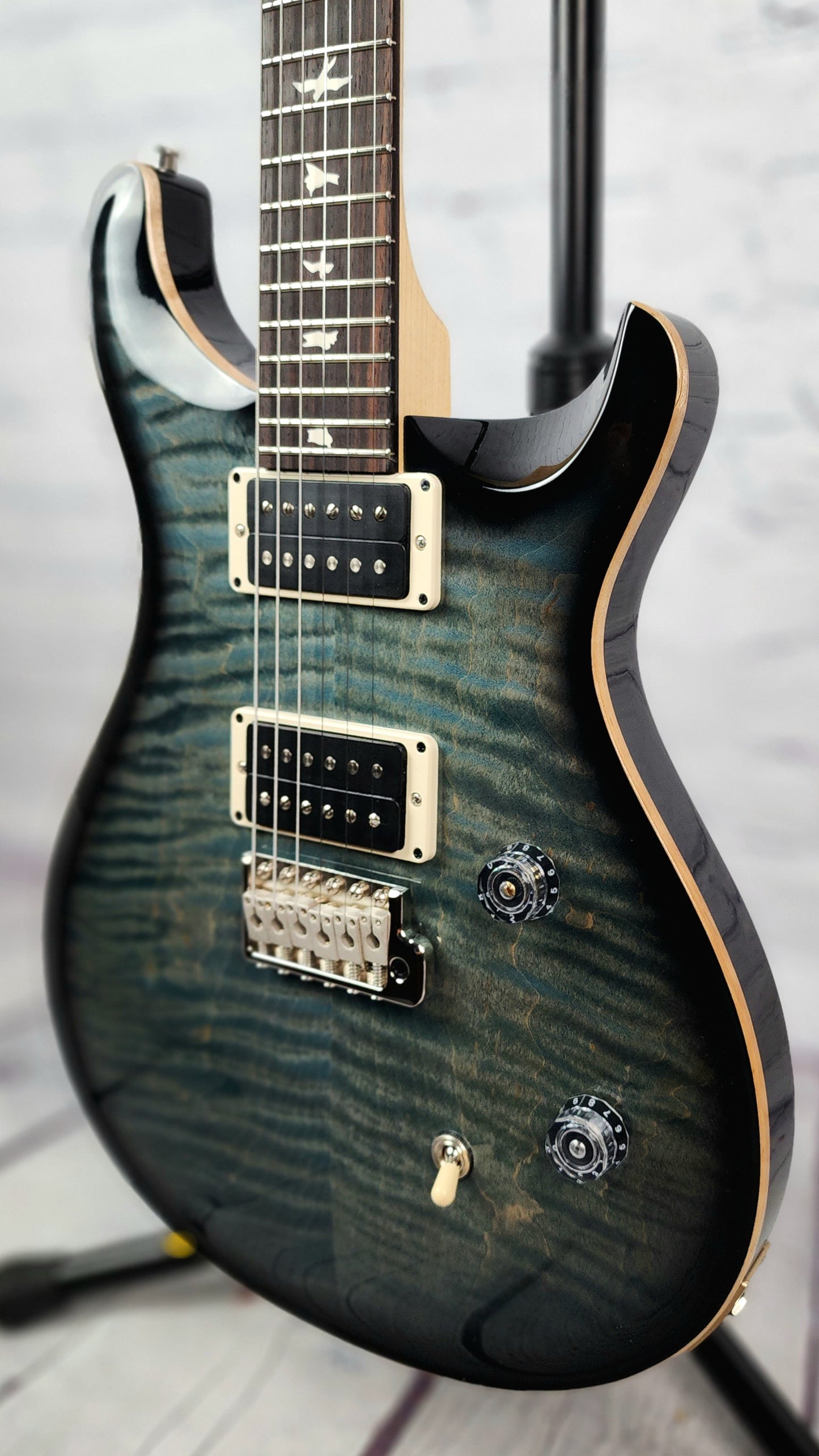 Paul Reed Smith PRS CE24 Bolt-On Electric Guitar Faded Blue Smokeburst 2023