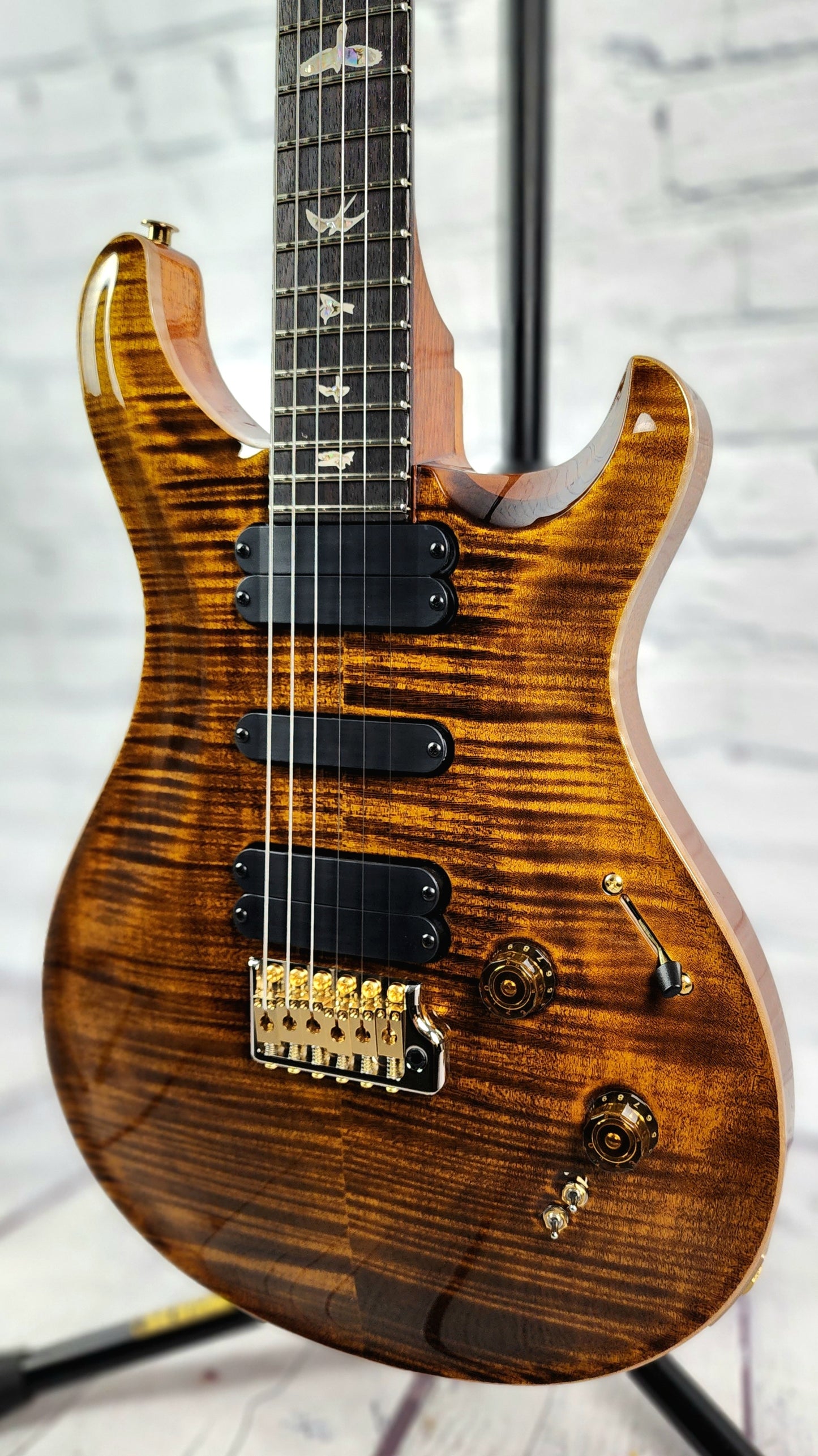 Paul Reed Smith PRS 509 10 Top Electric Guitar Yellow Tiger