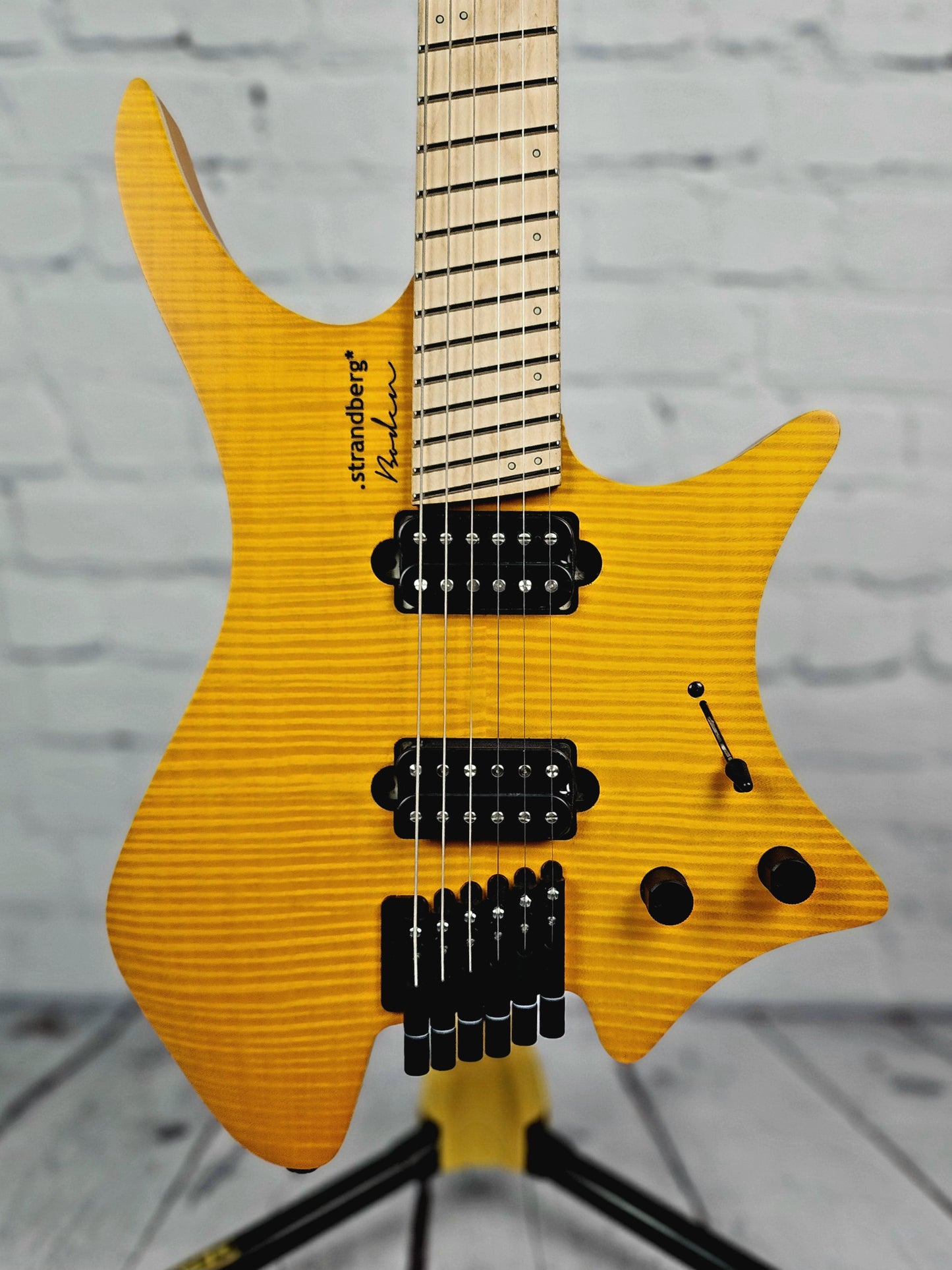 Strandberg Boden Standard NX 6 String HH Hardtail Electric Guitar Amber