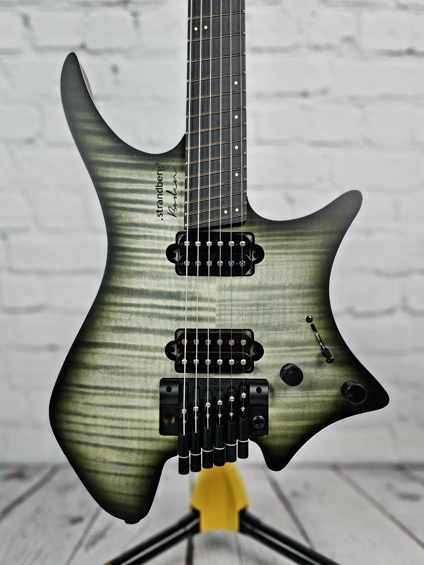 Strandberg Boden Prog NX 6 String Electric Guitar Charcoal Black