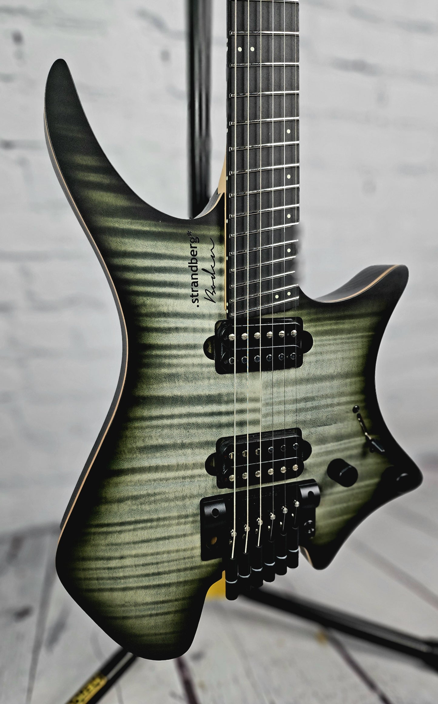Strandberg Boden Prog NX 6 String Electric Guitar Charcoal Black