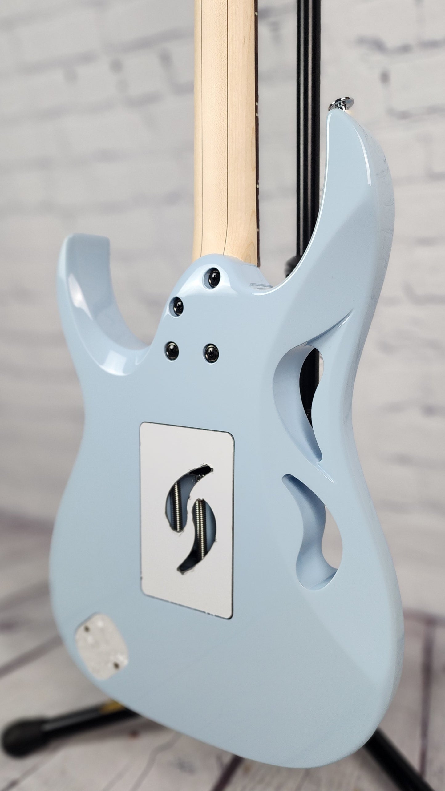Ibanez PIA3761C BLP Steve Vai 6 String Electric Guitar Blue Powder Coat
