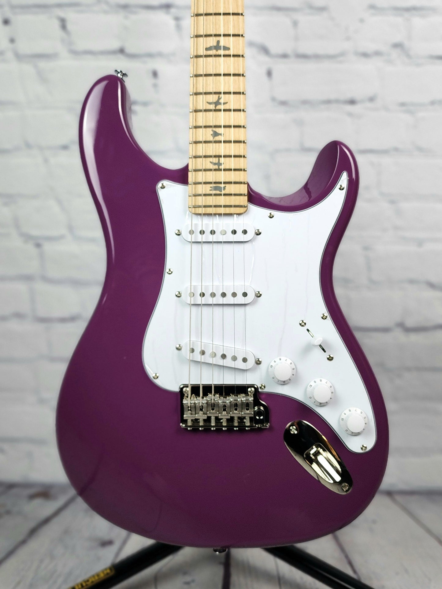 Paul Reed Smith PRS SE Silver Sky Maple John Mayer Electric Guitar Summit Purple