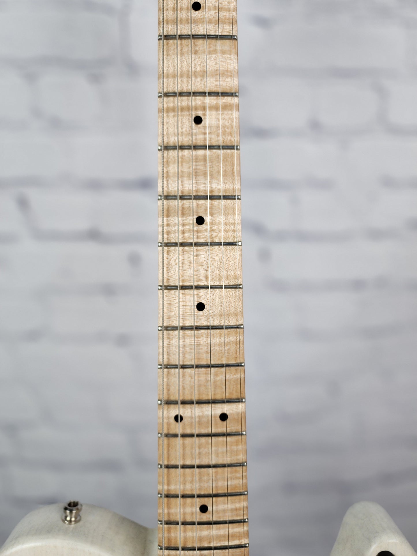 Teran Guitars T-S2-OP 6 String Electric Guitar Weathered Snowfall