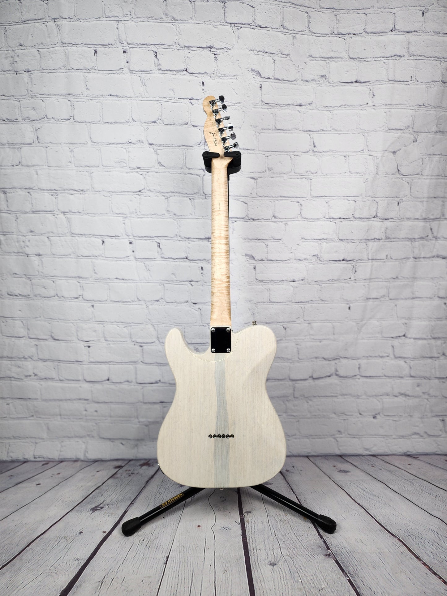 Teran Guitars T-S2-OP 6 String Electric Guitar Weathered Snowfall