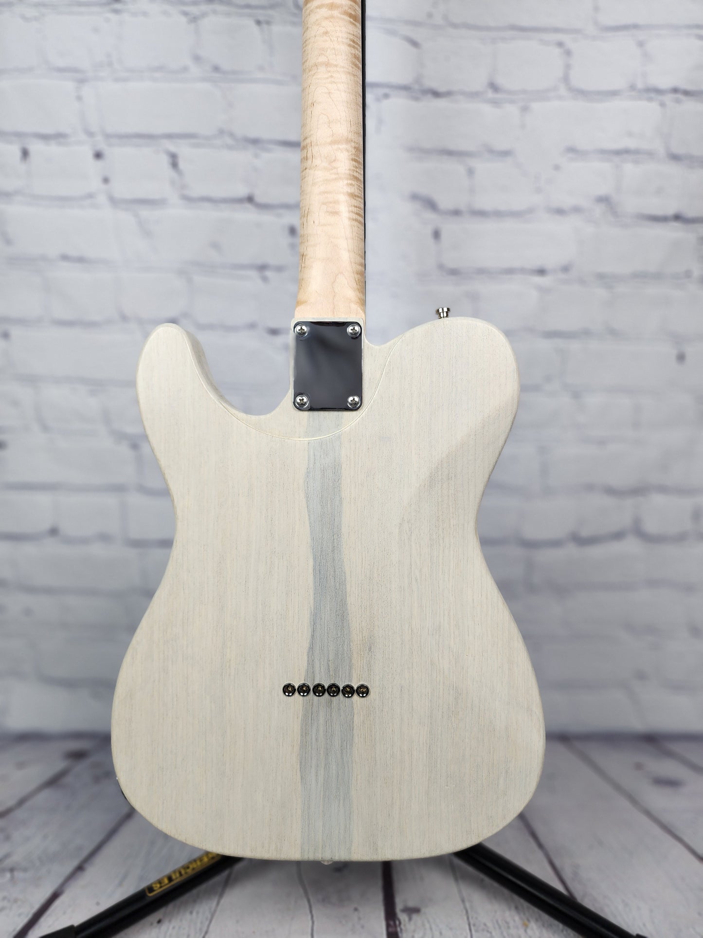 Teran Guitars T-S2-OP 6 String Electric Guitar Weathered Snowfall