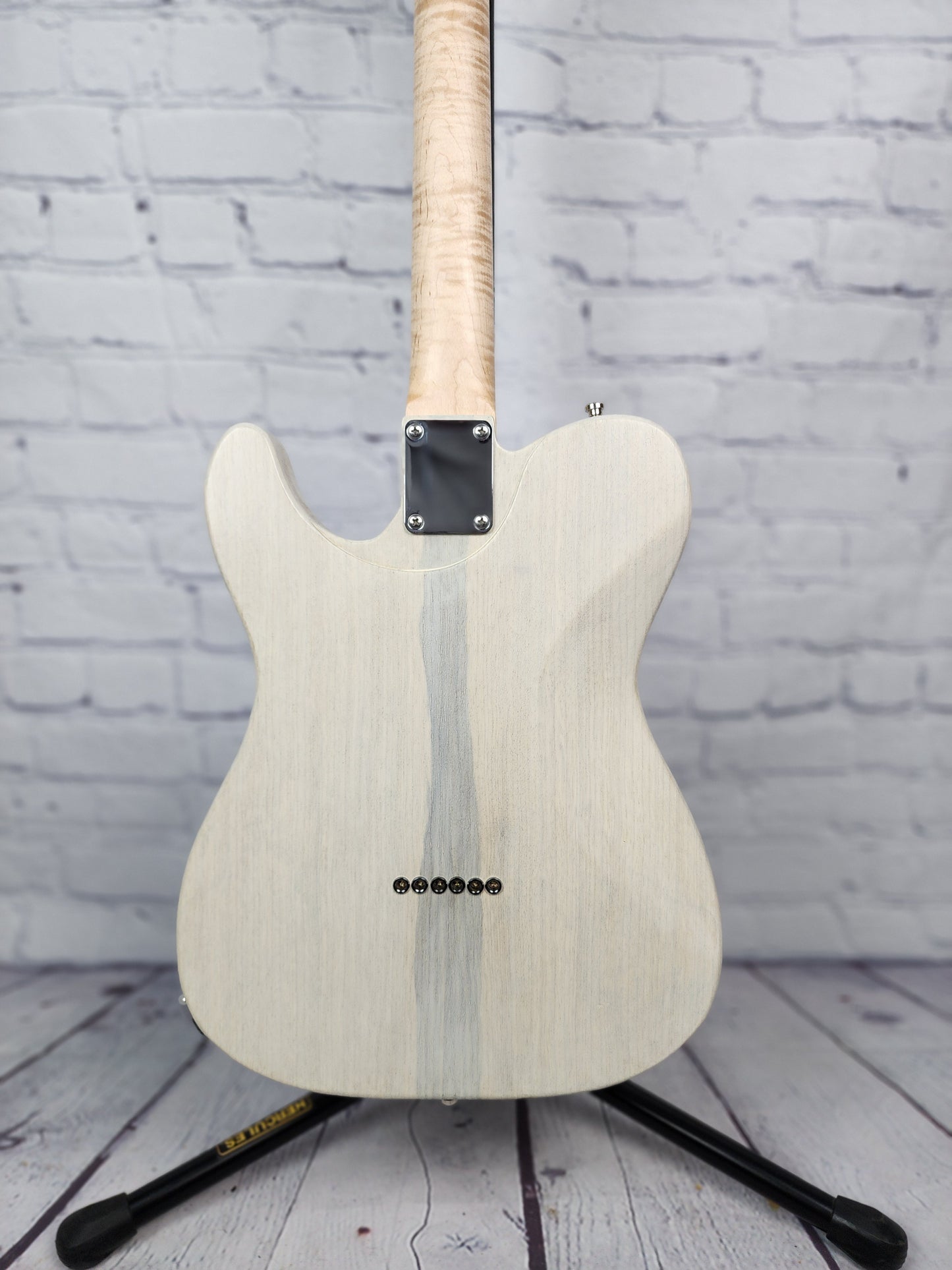 Teran Guitars T-S2-OP 6 String Electric Guitar Weathered Snowfall