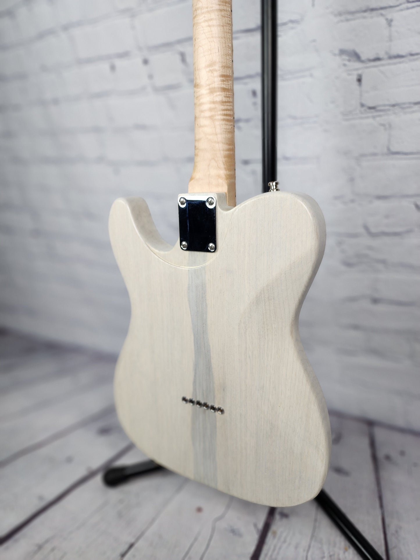 Teran Guitars T-S2-OP 6 String Electric Guitar Weathered Snowfall