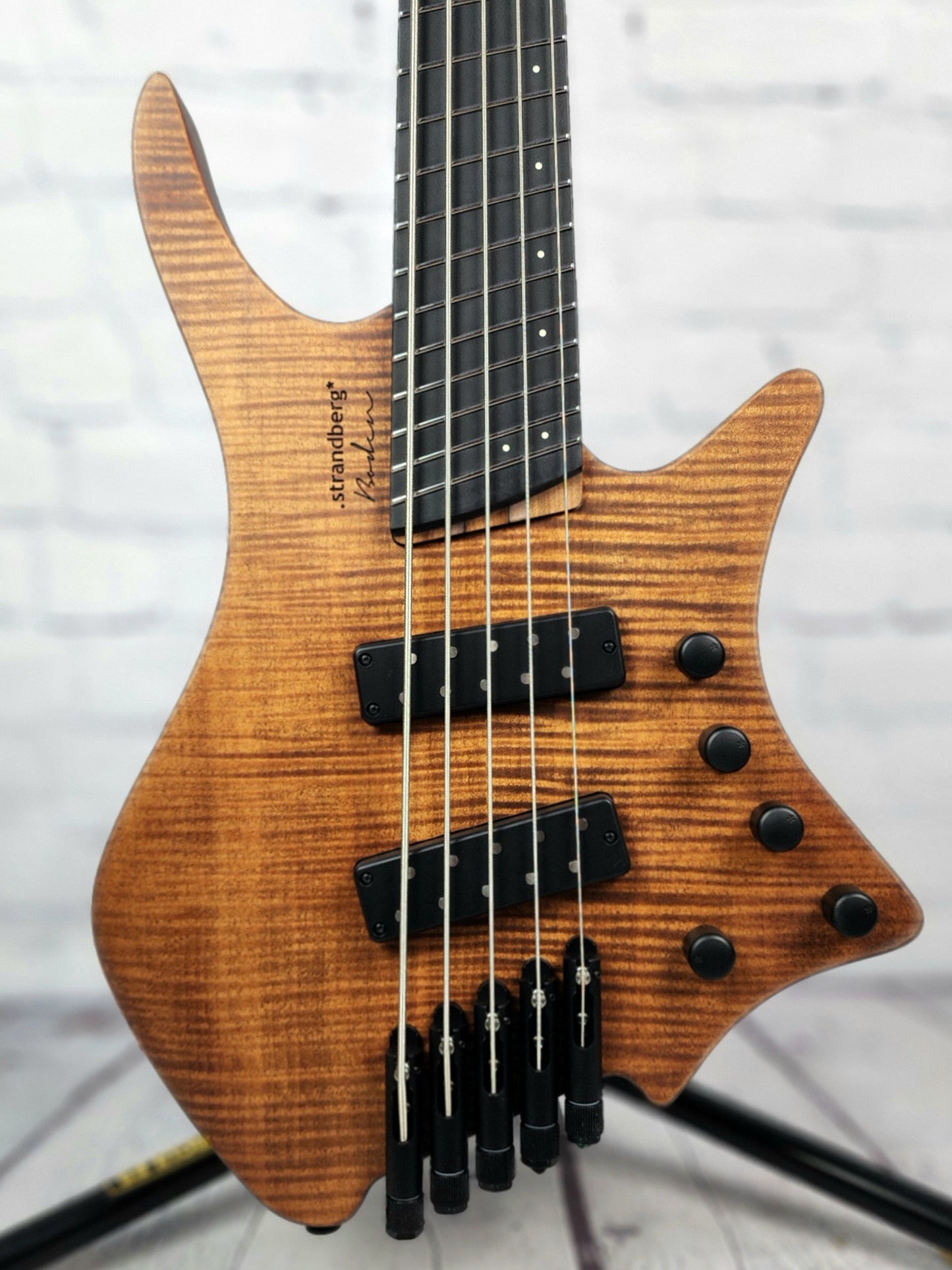 Strandberg Boden Bass Prog 5 String Brown Richlite