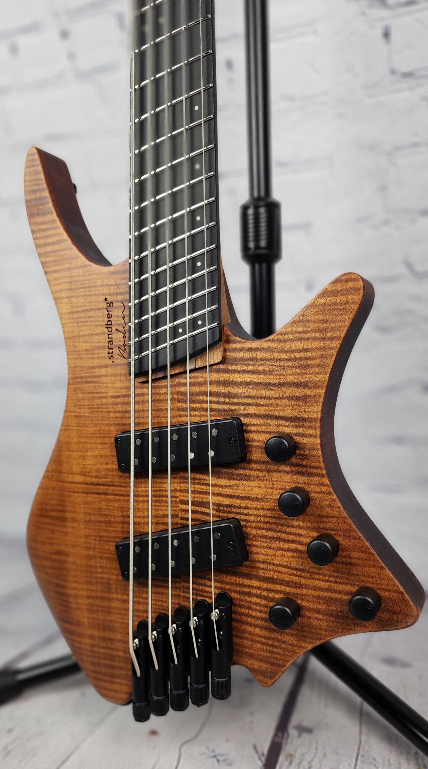 Strandberg Boden Bass Prog 5 String Brown Richlite