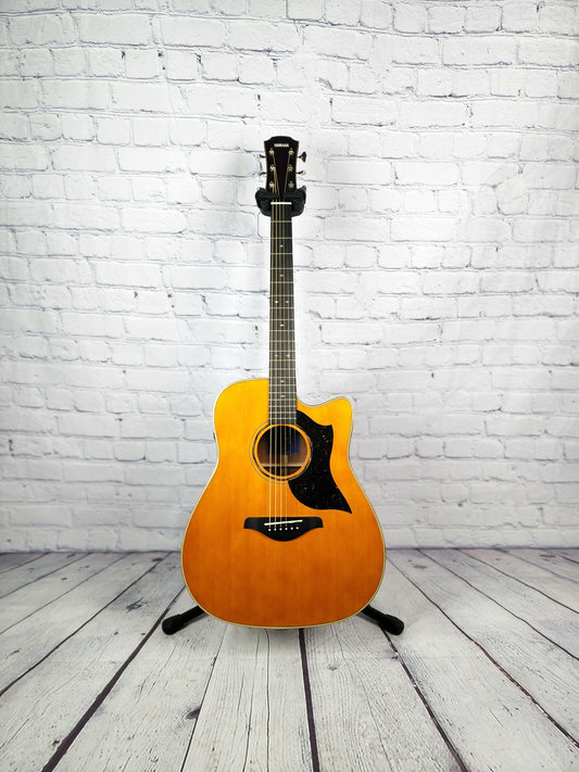 Yamaha A5M ARE VN Acoustic Guitar Mahogany Vintage Natural