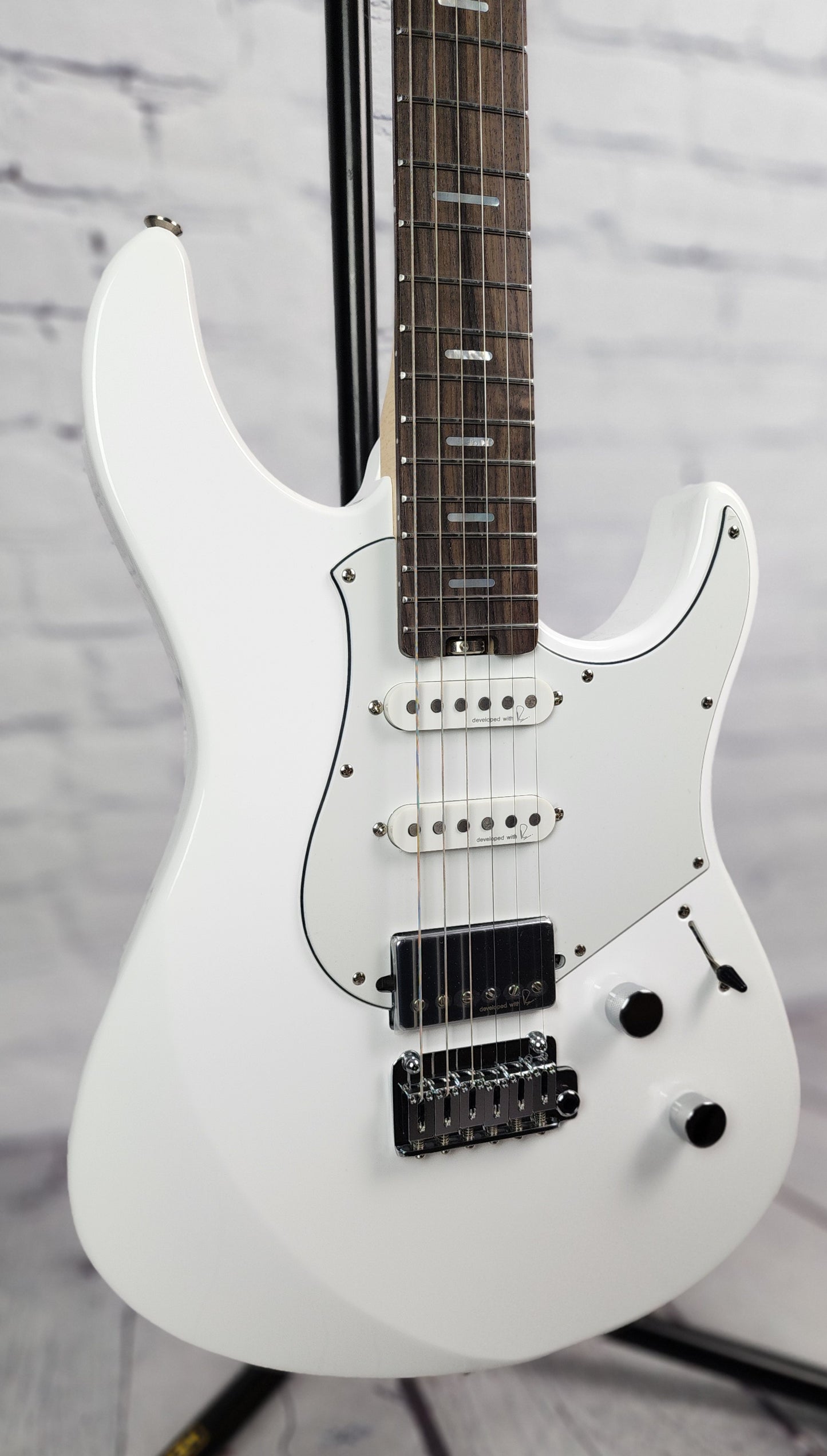 Yamaha Pacifica Standard Plus PACS+12 SWH Electric Guitar Rosewood Shell White