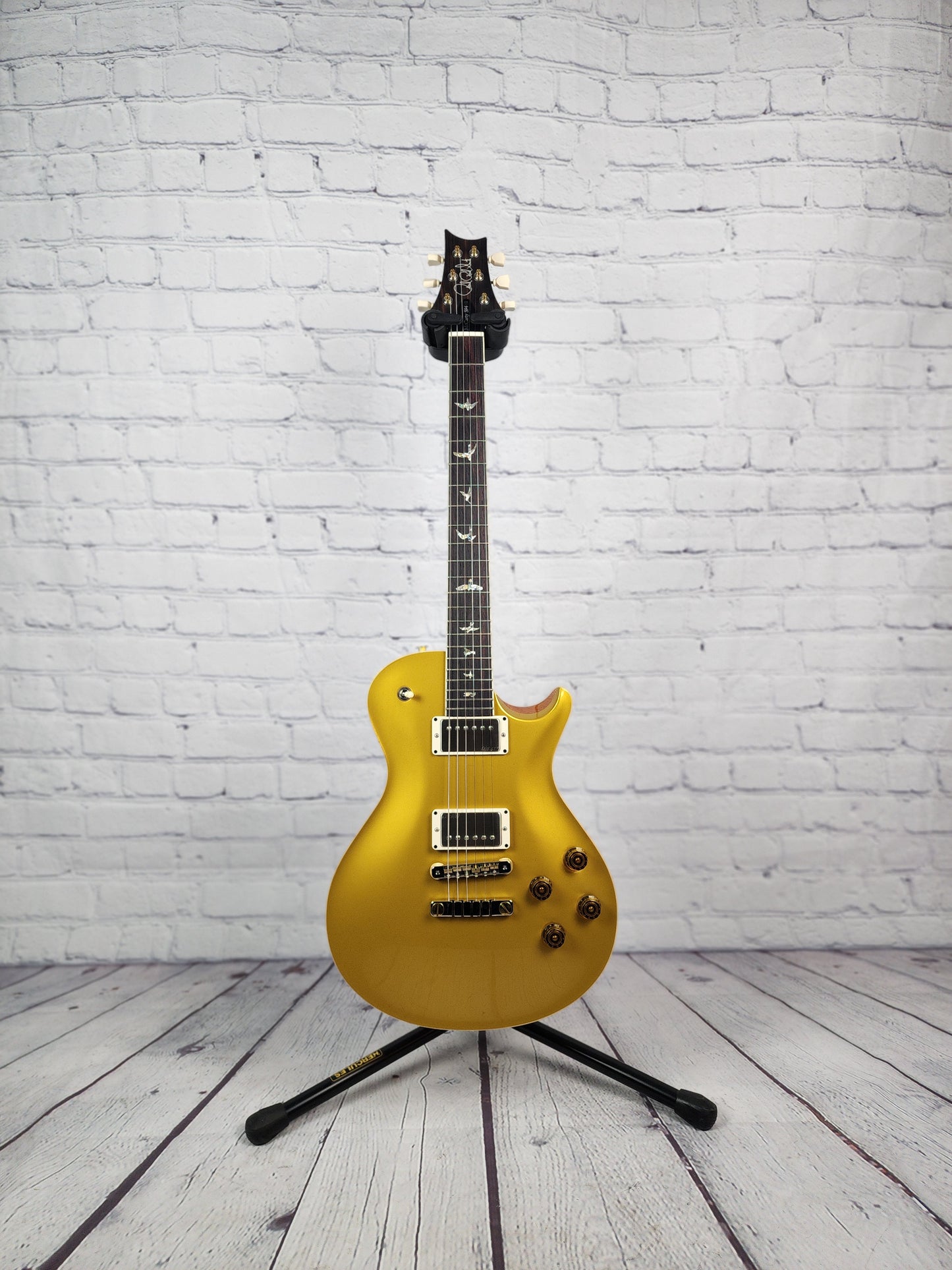 Paul Reed Smith PRS Core McCarty 594 Singlecut Electric Guitar Gold Top Natural Back