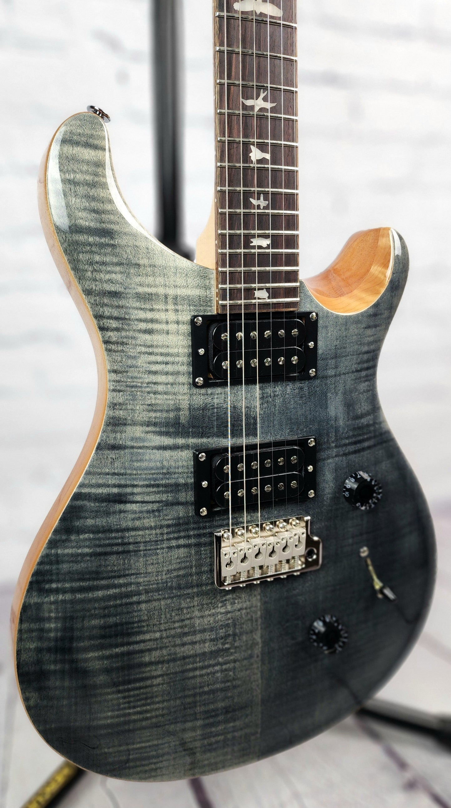 Paul Reed Smith PRS SE Custom 24 6 String Electric Guitar Charcoal