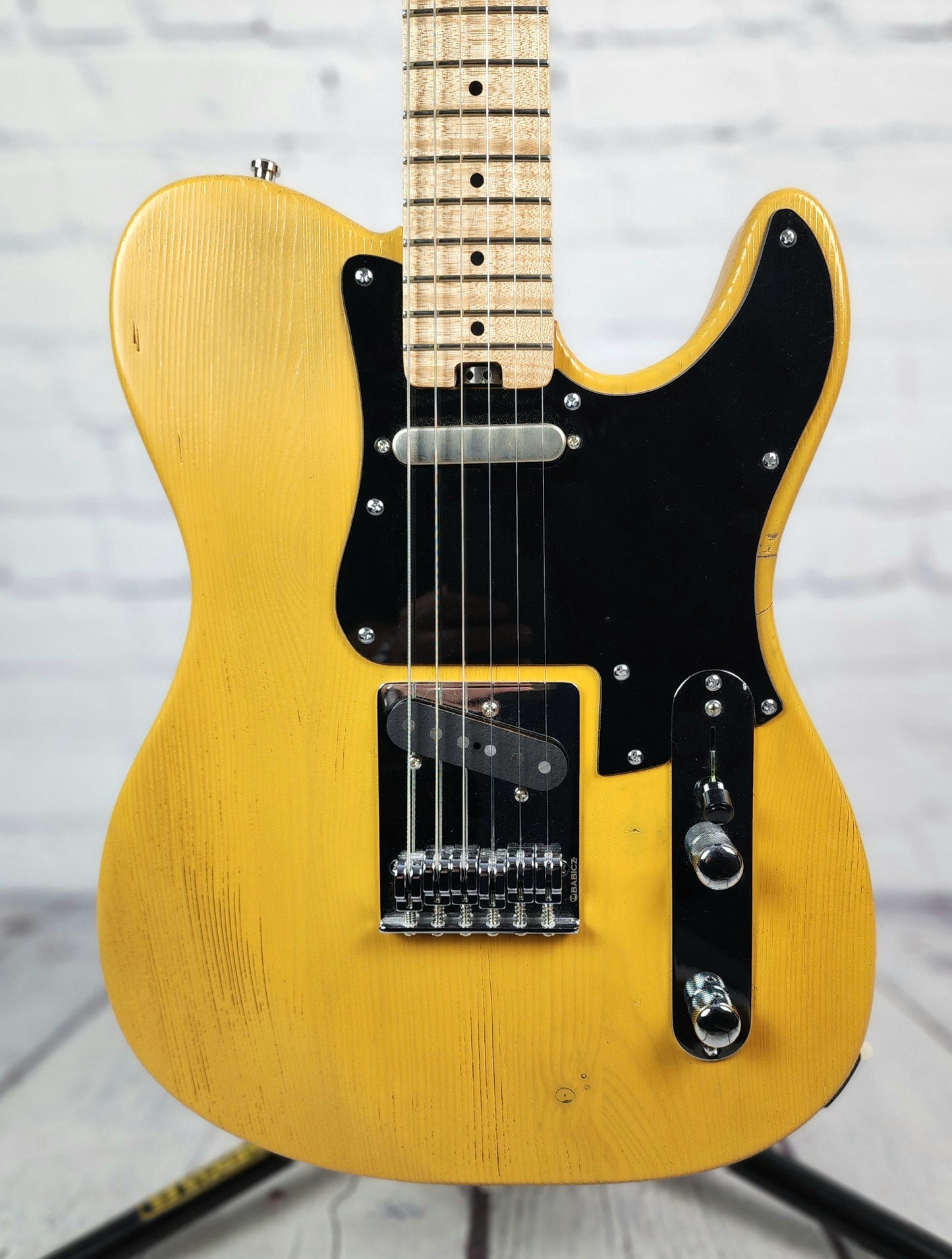 Teran Guitars T-S2-OG 6 String Electric Guitar Weathered Butterscotch