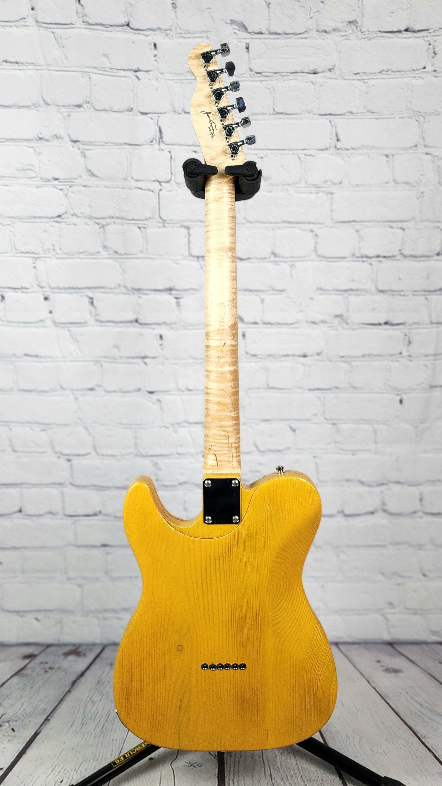 Teran Guitars T-S2-OG 6 String Electric Guitar Weathered Butterscotch