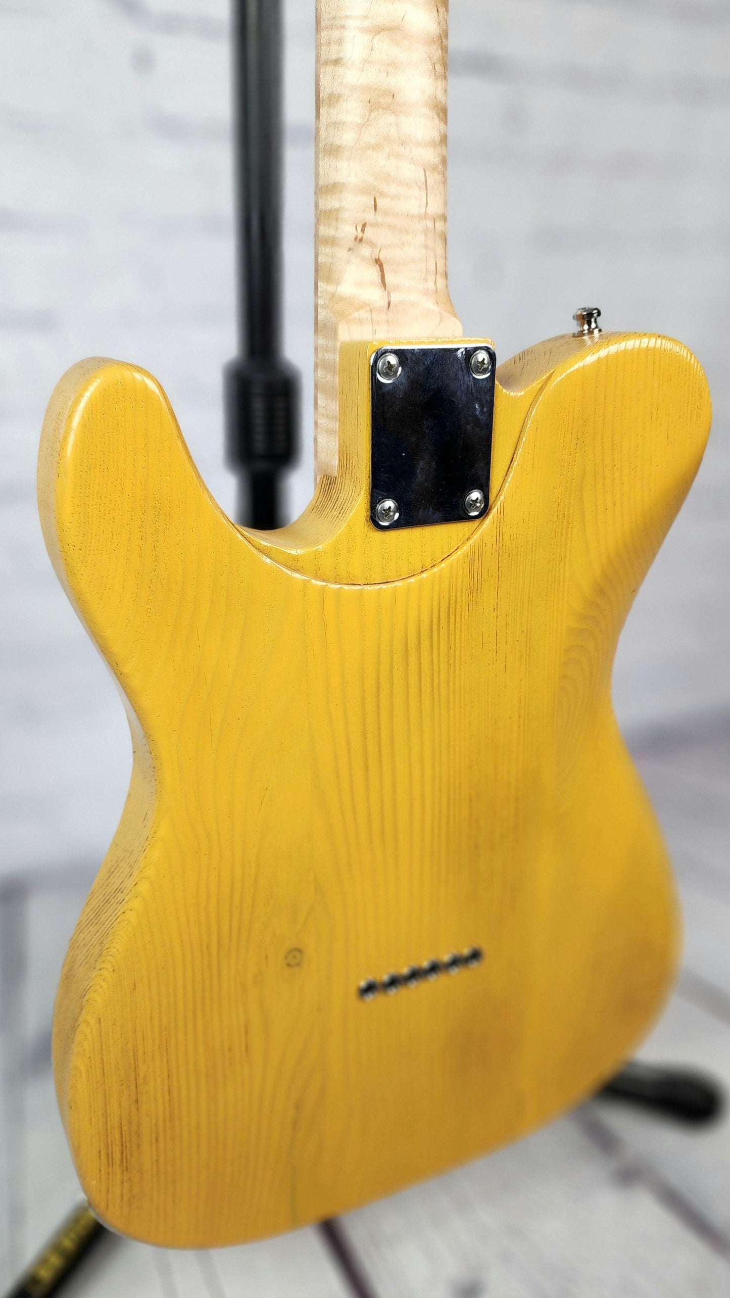 Teran Guitars T-S2-OG 6 String Electric Guitar Weathered Butterscotch