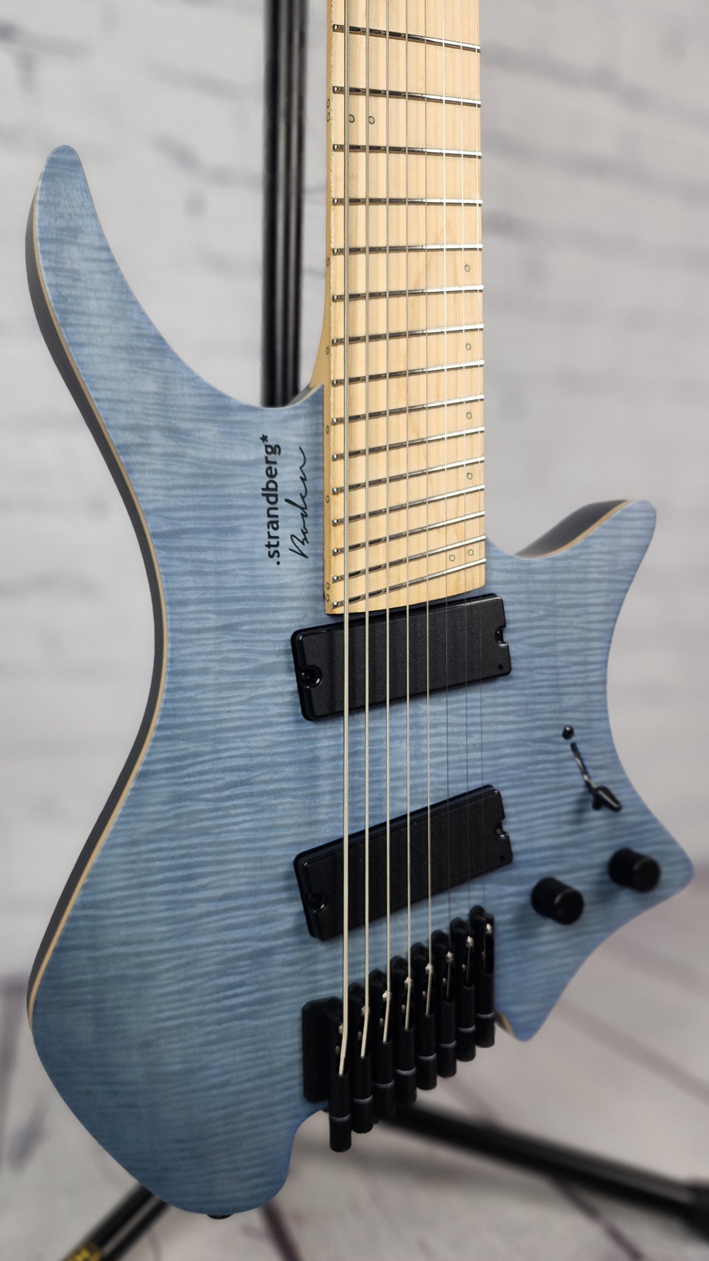 Strandberg Boden Standard NX 8 String Electric Guitar Trans Blue