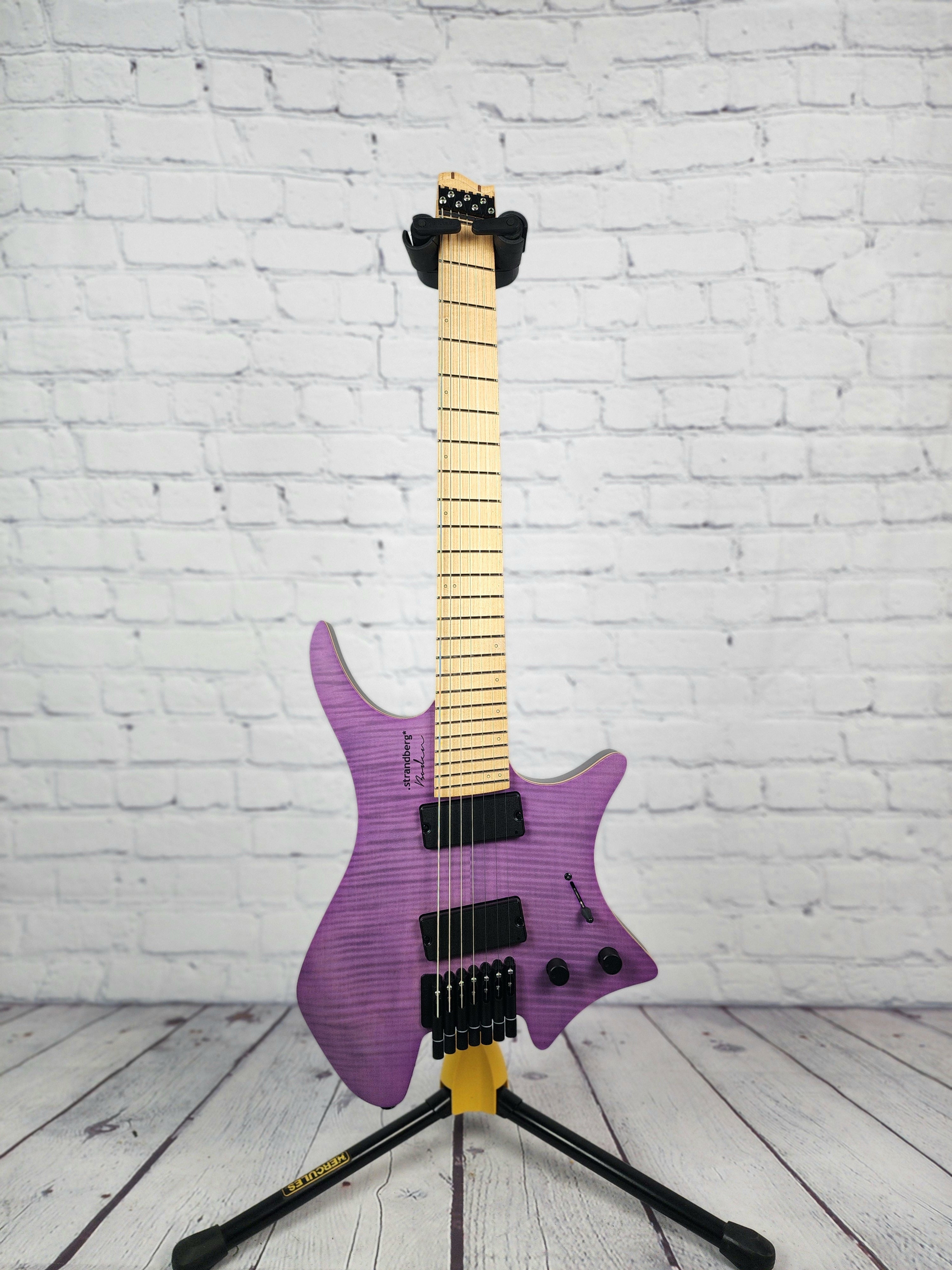 Strandberg Boden Standard NX 7 String Electric Guitar Purple – Guitar Brando