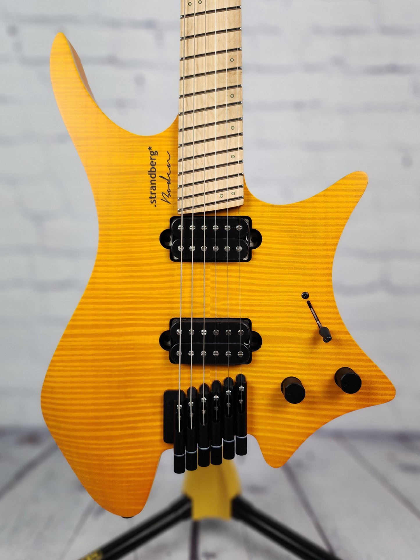 Strandberg Boden Standard NX 6 String HH Hardtail Electric Guitar Amber