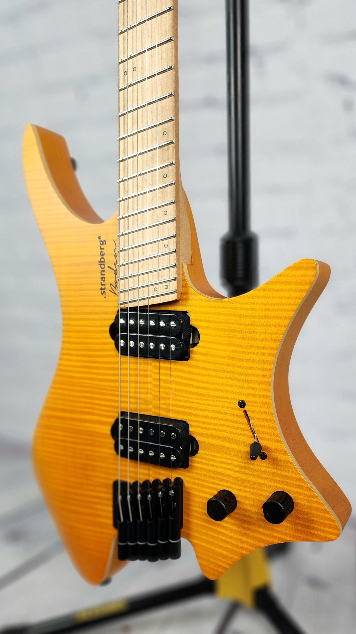 Strandberg Boden Standard NX 6 String HH Hardtail Electric Guitar Amber
