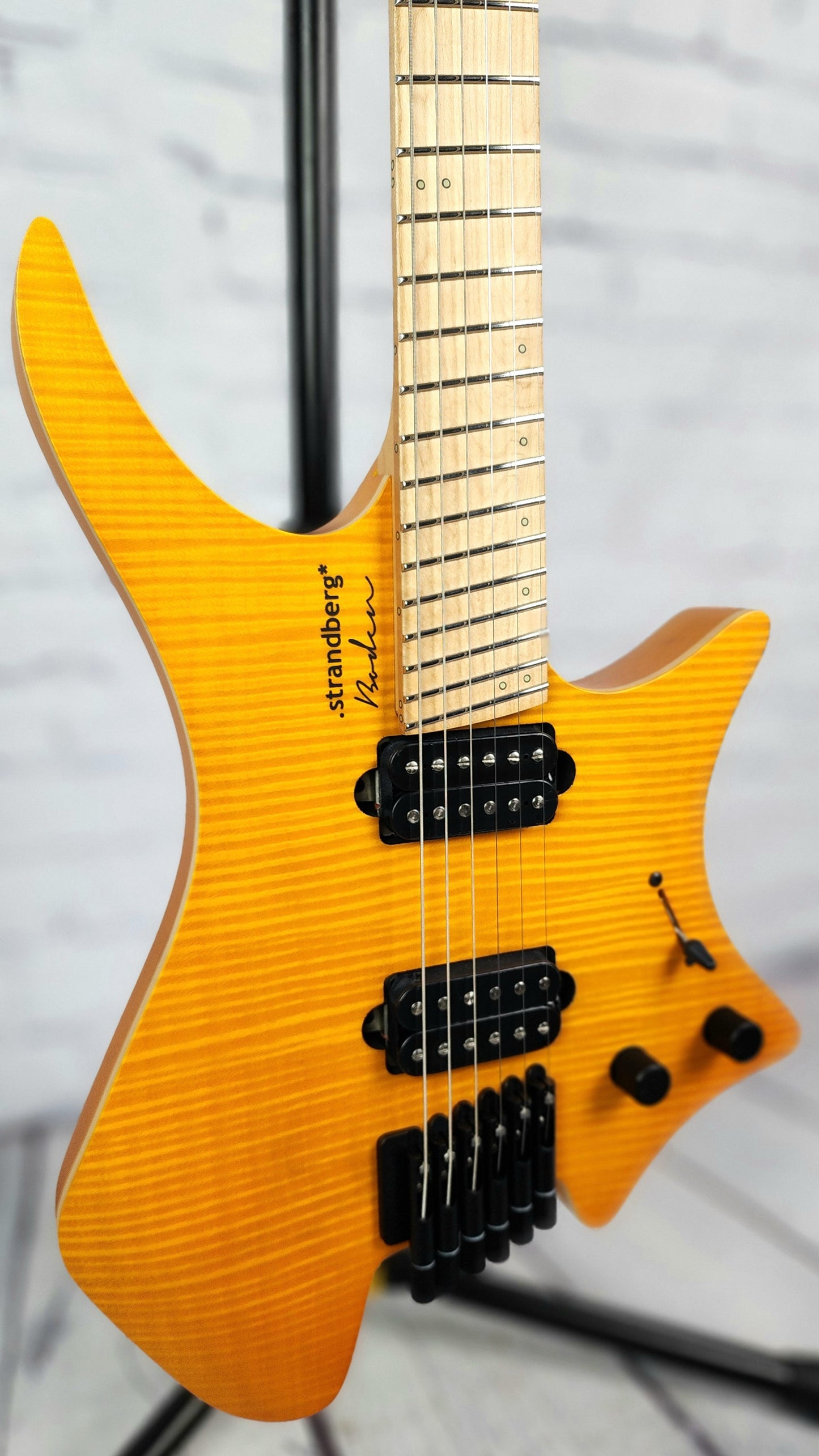 Strandberg Boden Standard NX 6 String HH Hardtail Electric Guitar Amber