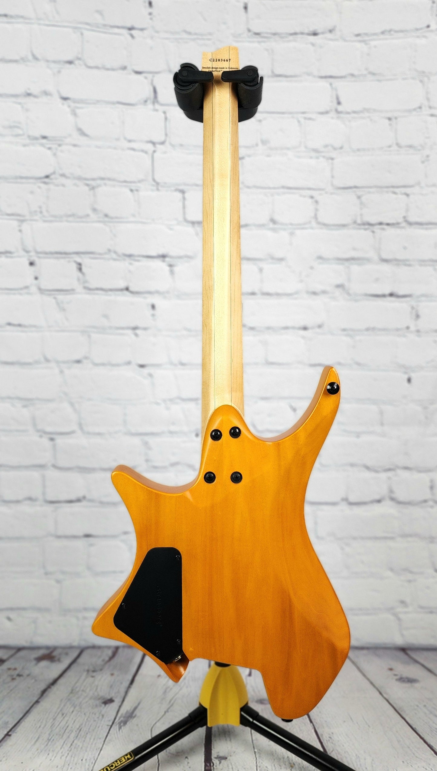 Strandberg Boden Standard NX 6 String HH Hardtail Electric Guitar Amber