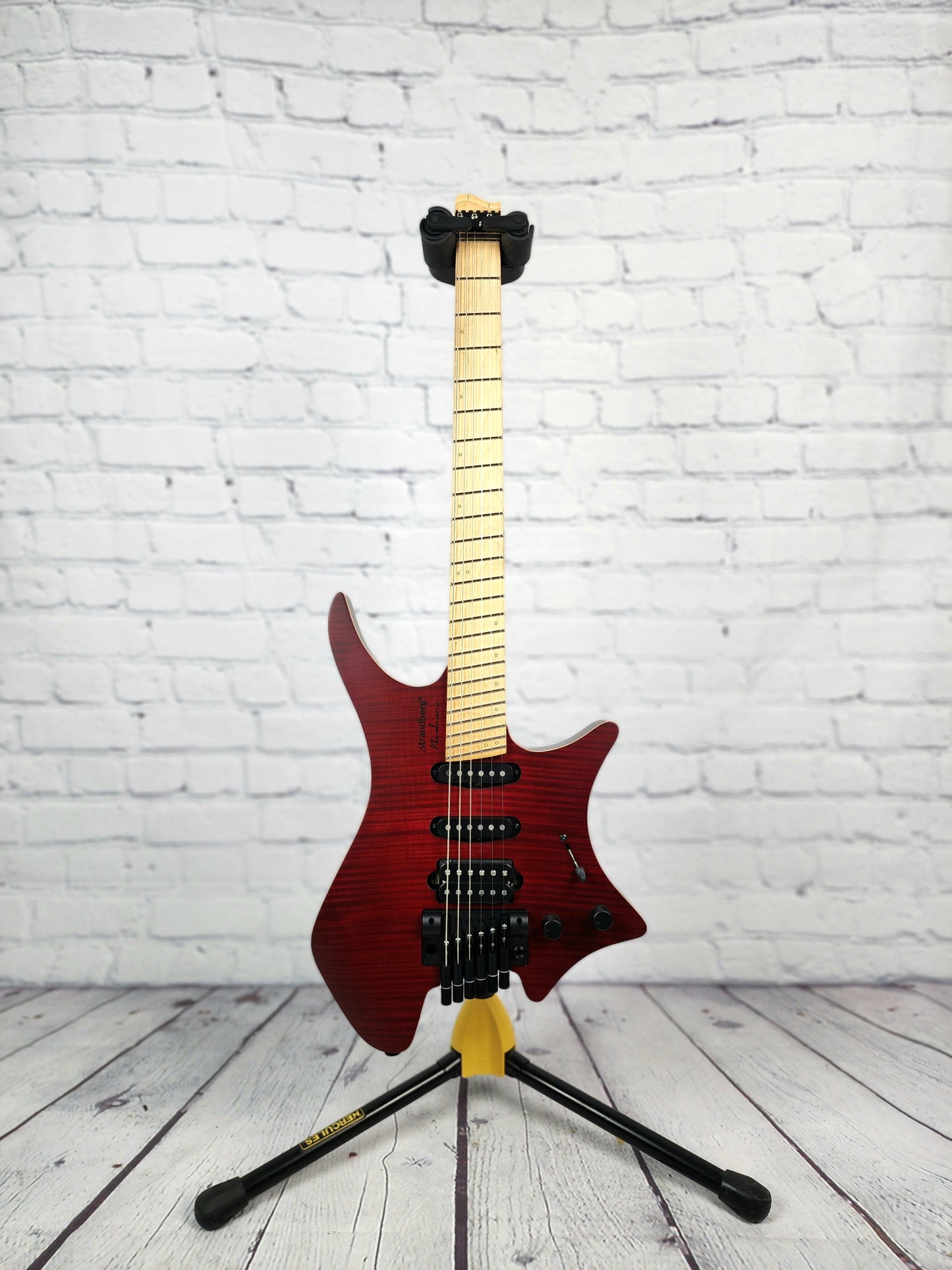Strandberg Boden Standard NX 6 String Tremolo HSS Electric Guitar Trans Red