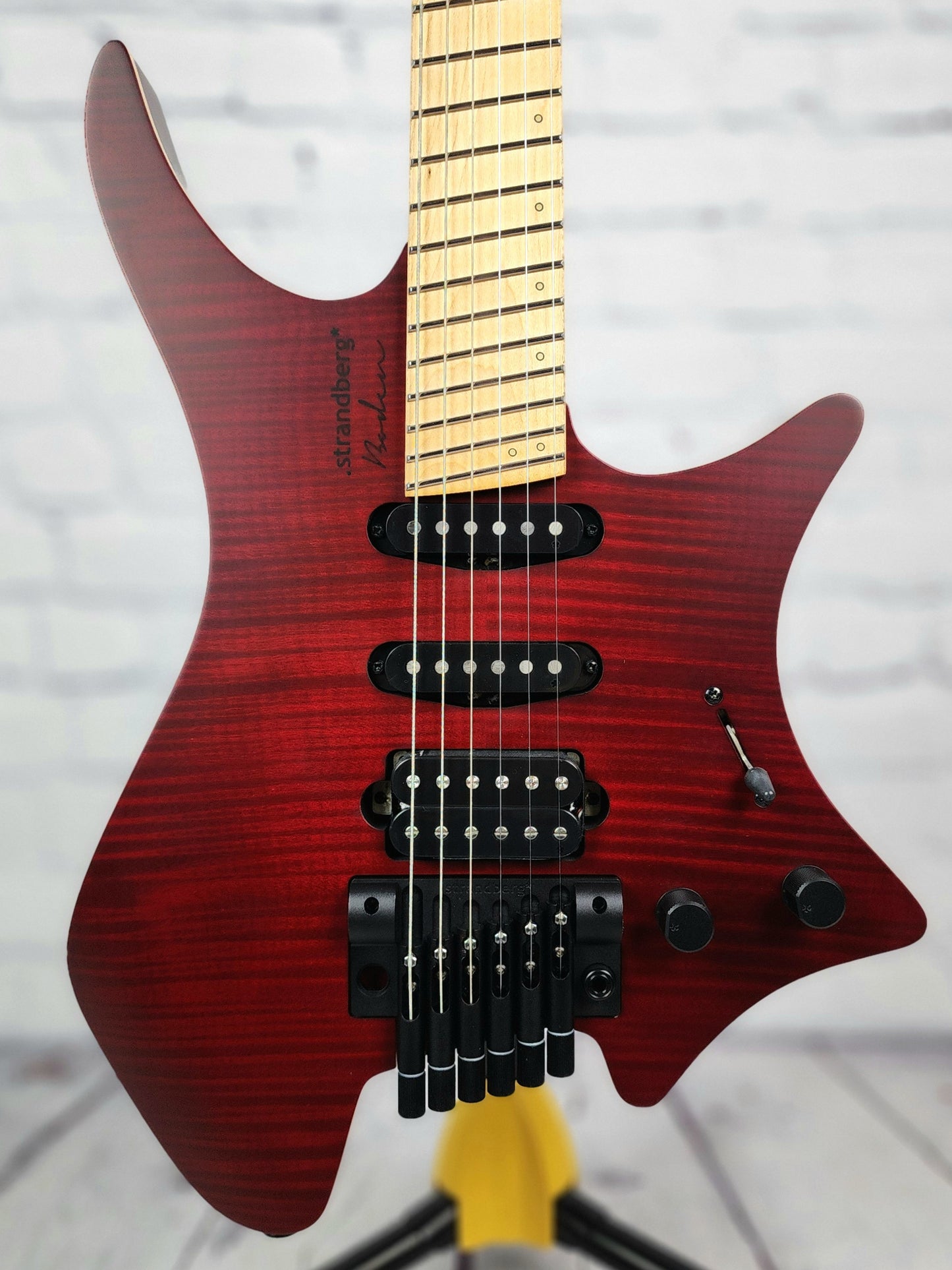 Strandberg Boden Standard NX 6 String Tremolo HSS Electric Guitar Trans Red