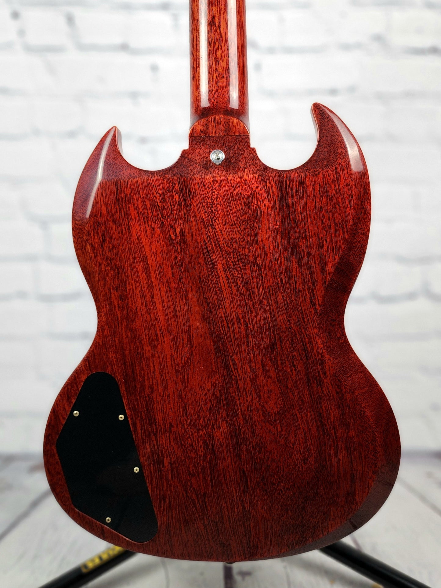 Gibson Custom Shop 1961 SG Les Paul Standard VOS Stop Bar Electric Guitar Cherry Red