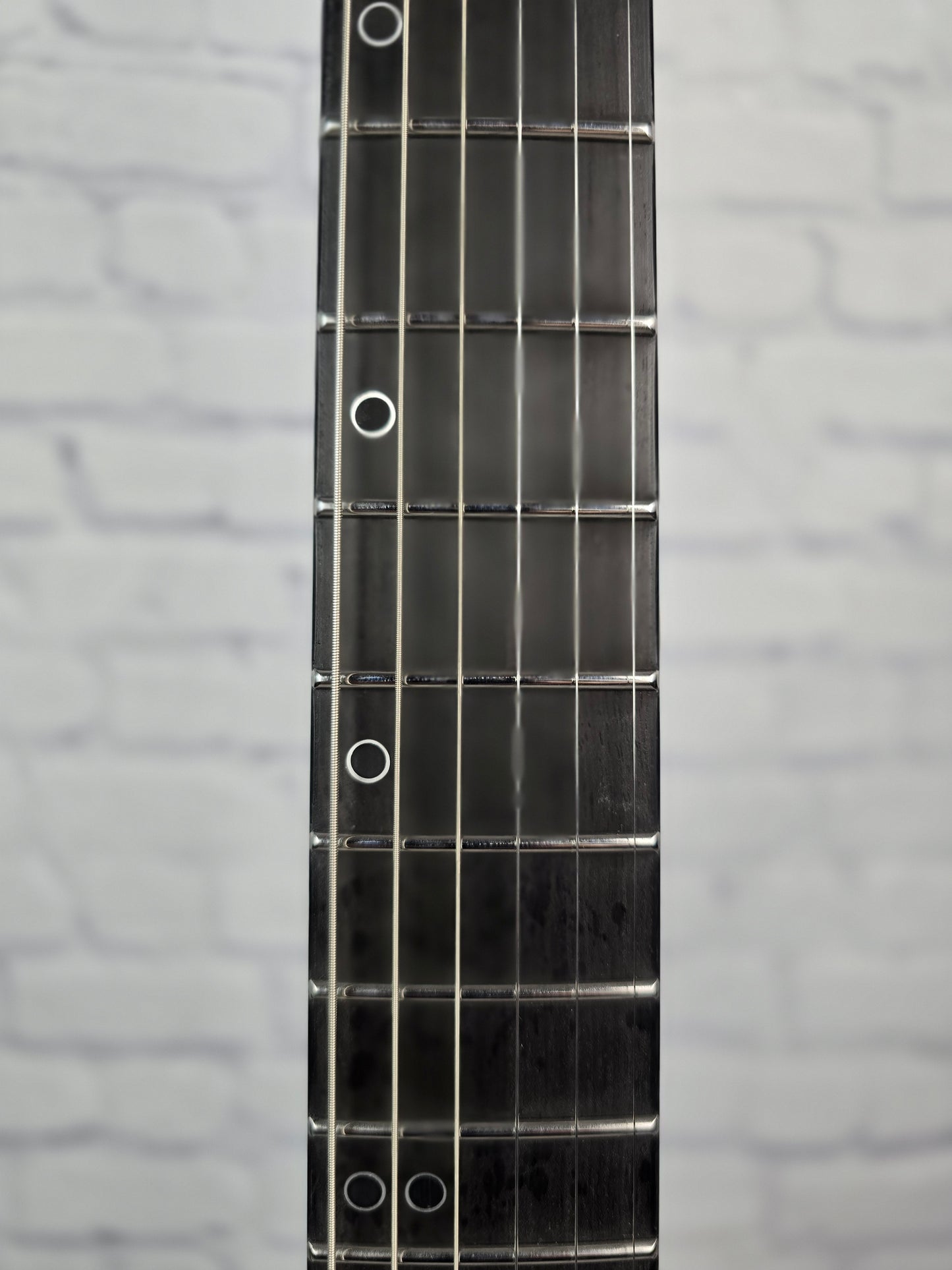Schecter KM-6 Mk-III Legacy Keith Merrow 6 String Electric Guitar Transparent White Satin