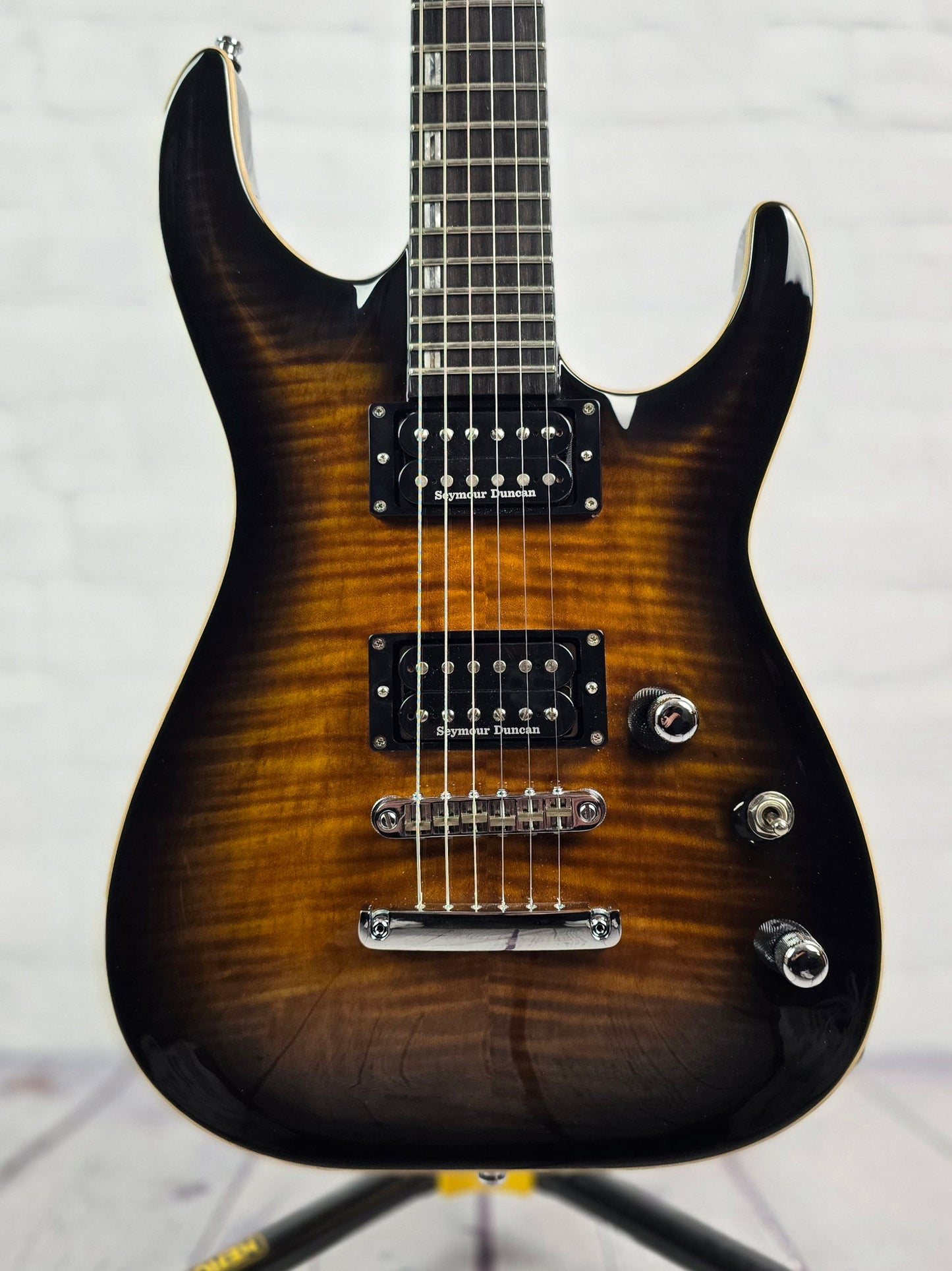USED ESP E-II Horizon FM NT Electric Guitar Dark Brown Sunburst