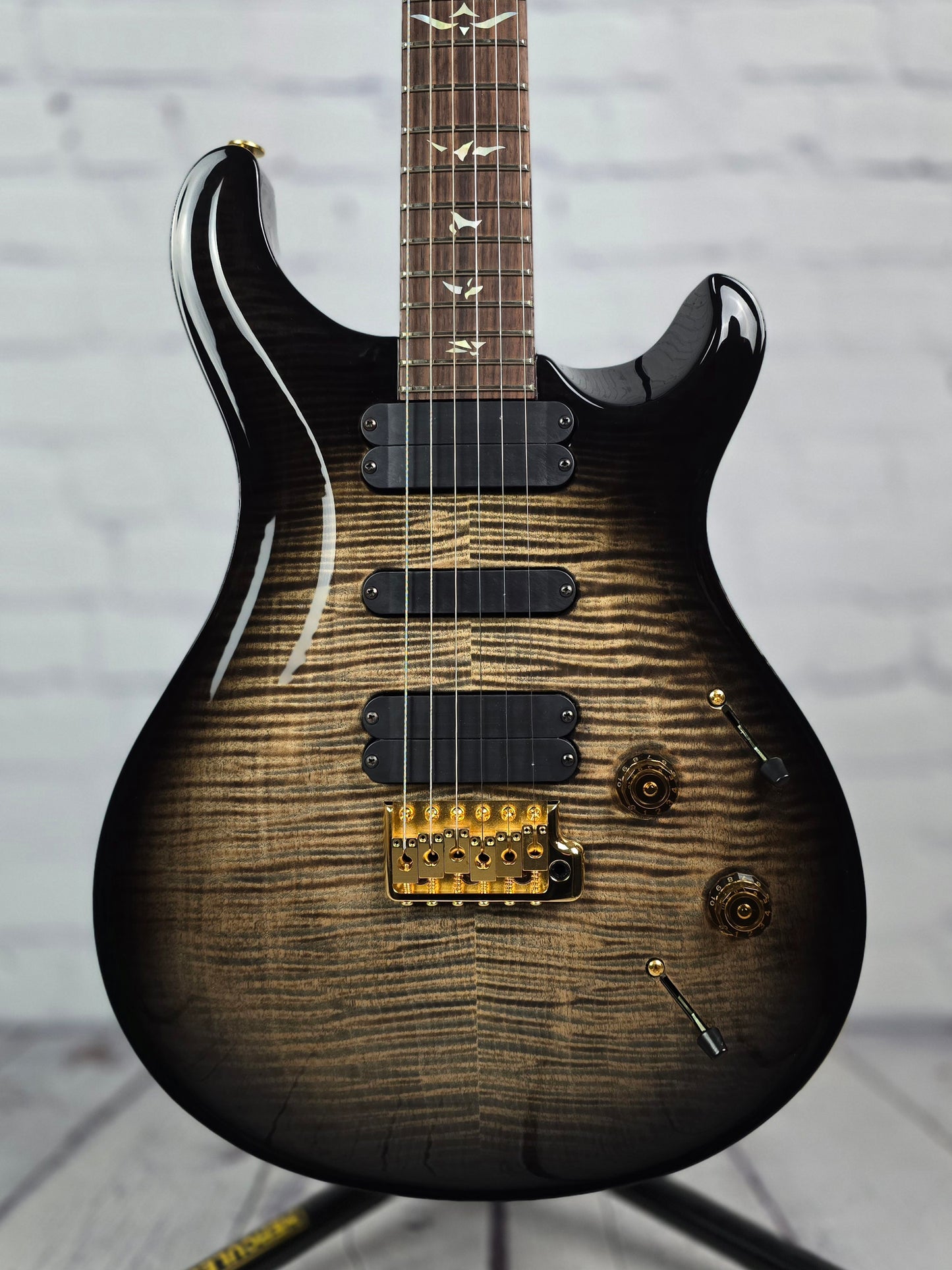USED Paul Reed Smith PRS 513 10 Top Electric Guitar Charcoal Burst 2007