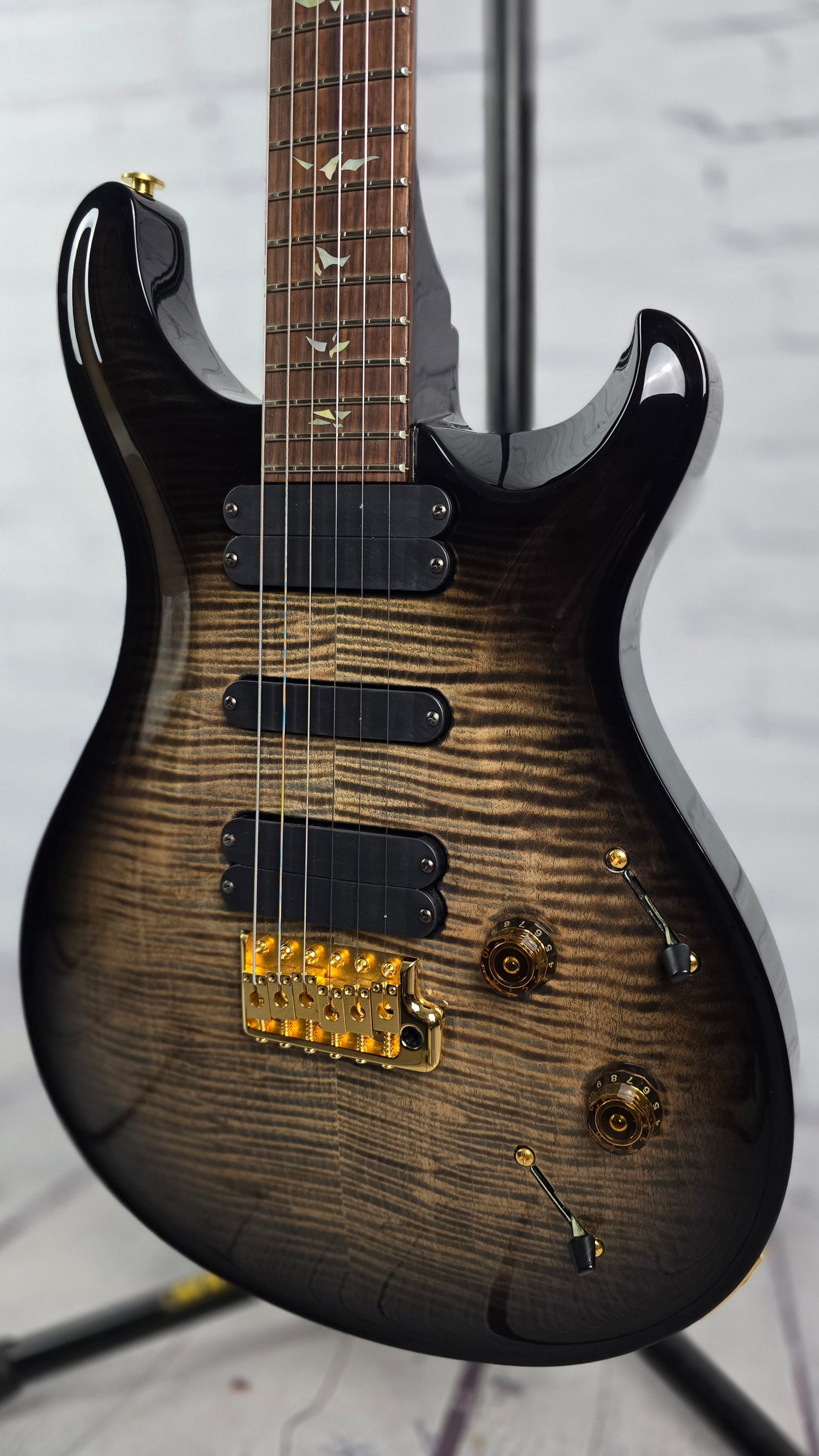 USED Paul Reed Smith PRS 513 10 Top Electric Guitar Charcoal Burst 2007