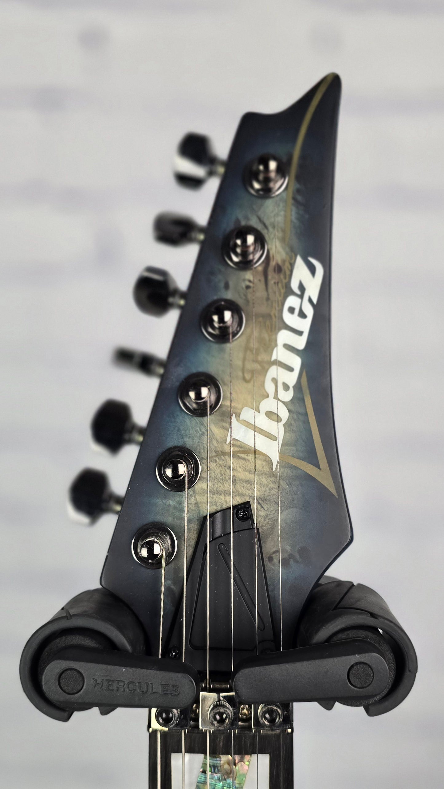 Ibanez Premium RGT1270PB CTF 6 String Electric Guitar Cosmic Blue Starburst Flat